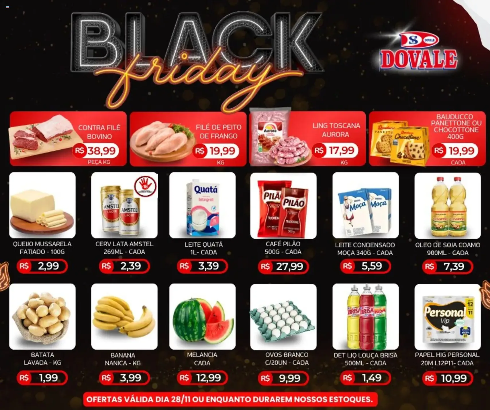 Dovale Black Friday - folheto válido a partir de 28/11/2025 página 1 de 1
