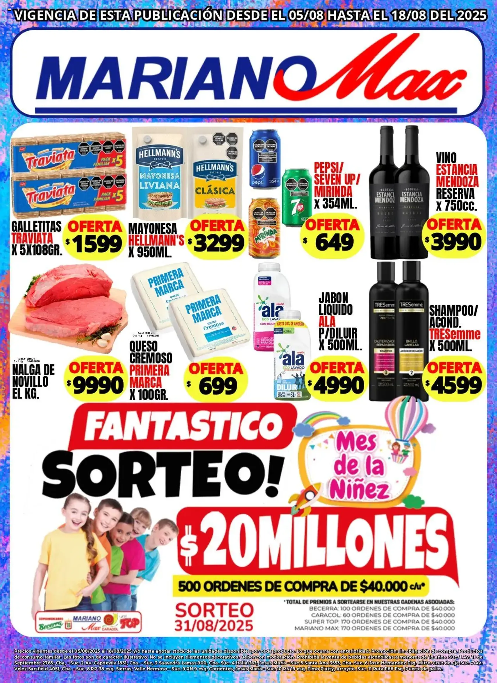Mariano Max catálogo - folleto válido desde 05/08/2025 página 1 de 8