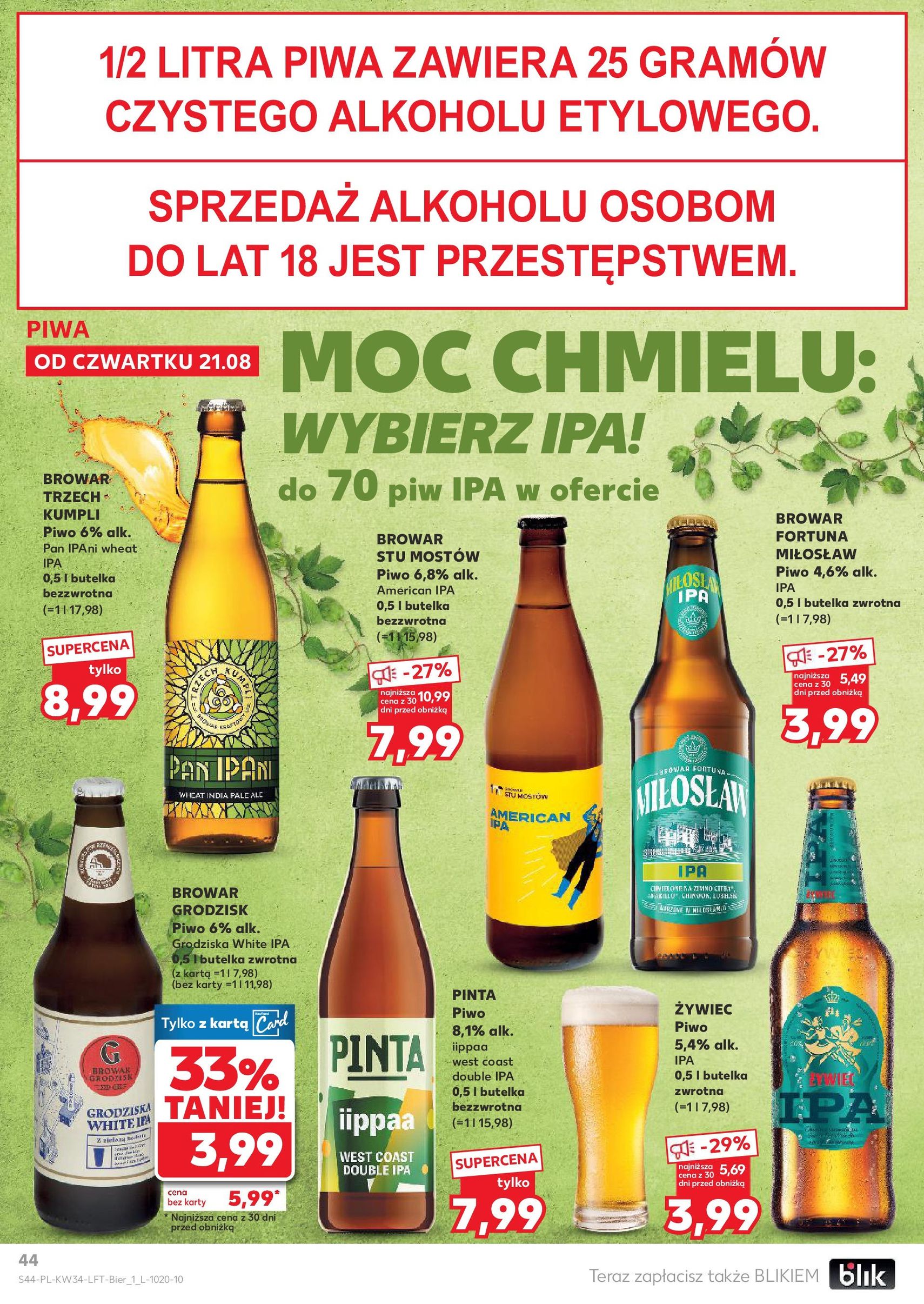 Kaufland gazetka - ważny gazetka od 21.08.2025 strona 44 z 54 Kaufland gazetka - ważny gazetka od 21.08.2025 strona 44 z 54