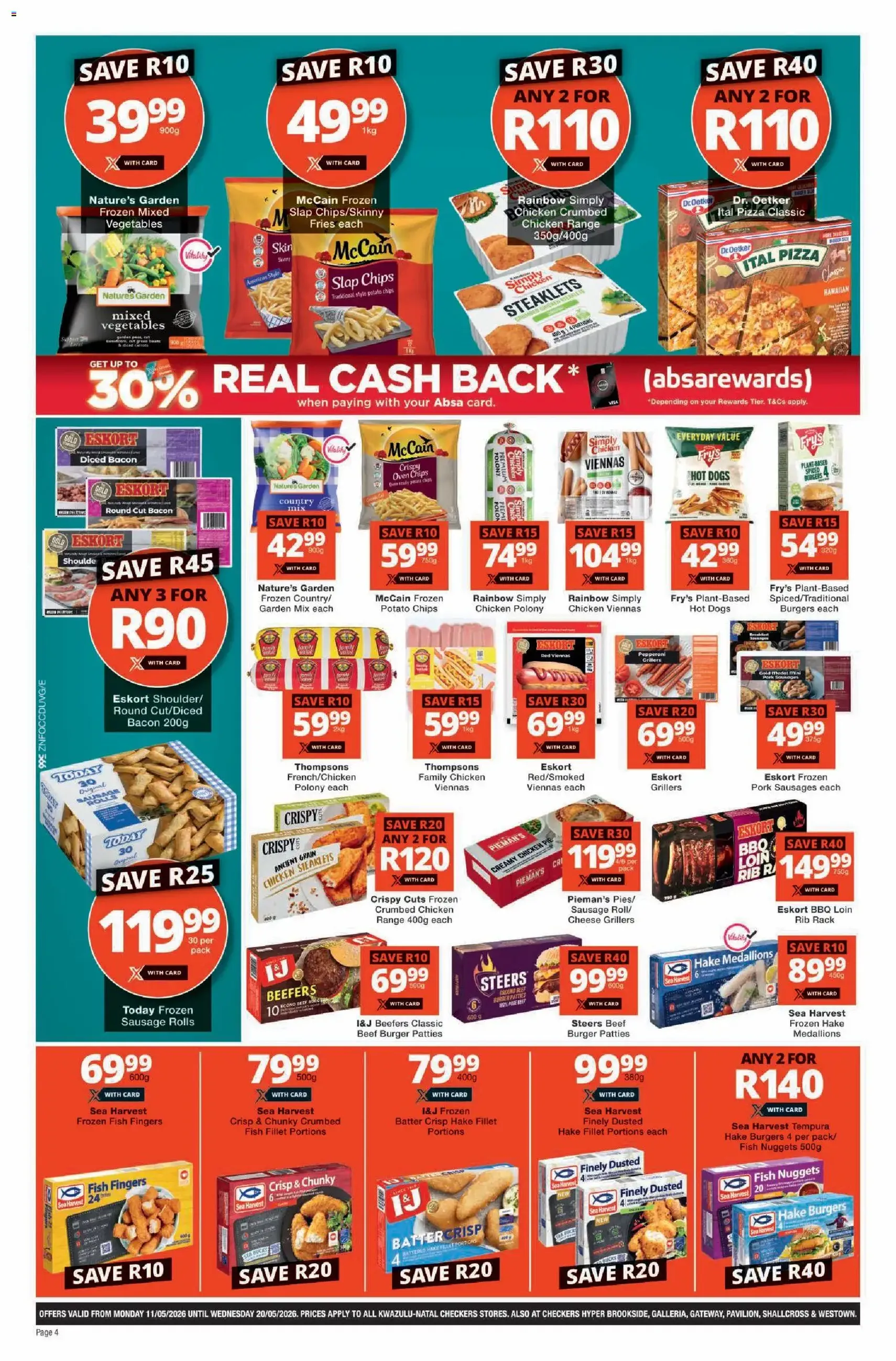 Checkers Specials - valid flyer from 11/05/2026, page 4 of 10