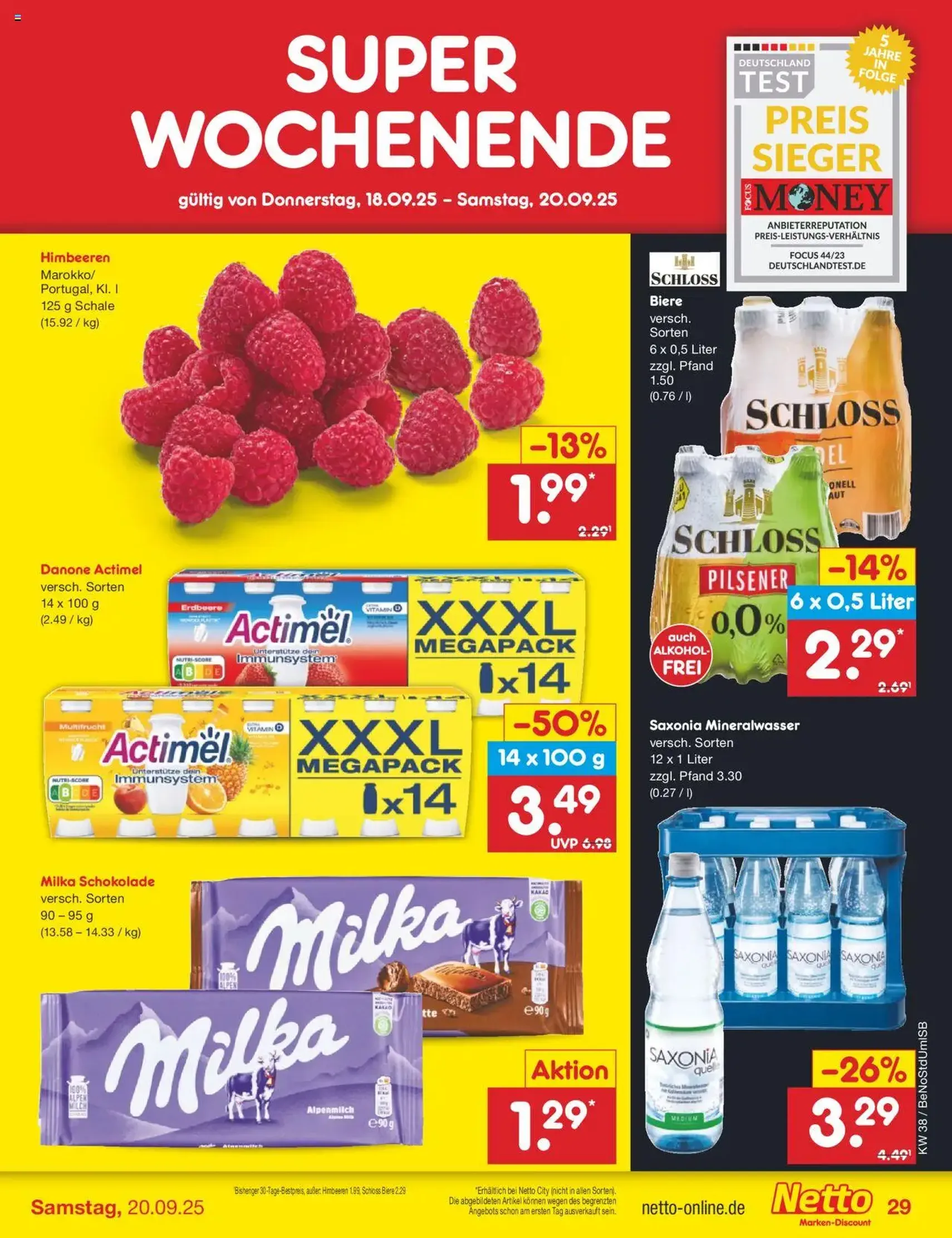 Netto Marken-Discount Prospekt - Gültiger Prospekt ab 15.09.2025, Seite 34 von insgesamt 52 Netto Marken-Discount Prospekt - Gültiger Prospekt ab 15.09.2025, Seite 34 von insgesamt 52