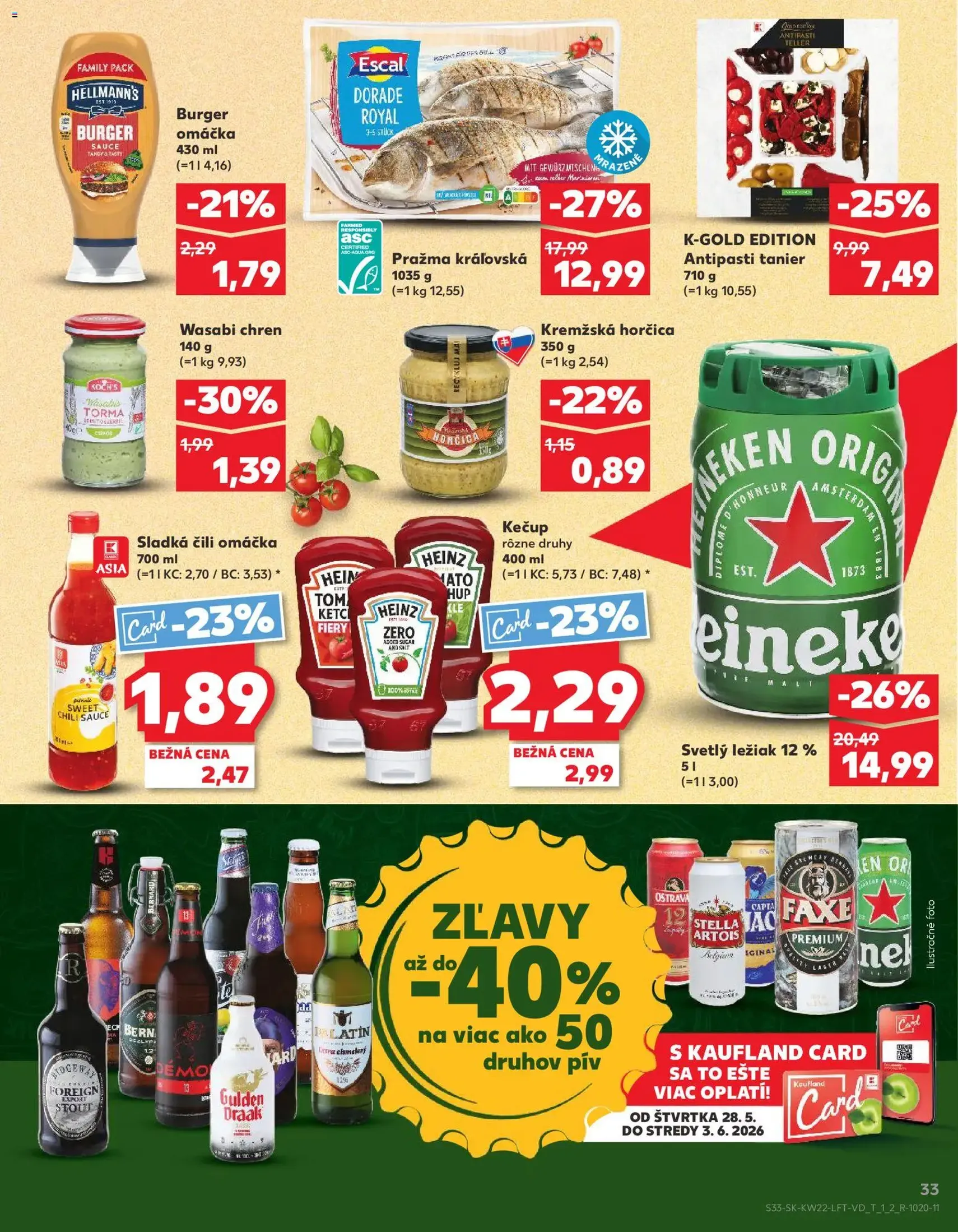 Kaufland leták - platný leták od 28.05.2026 strana 33 z 72