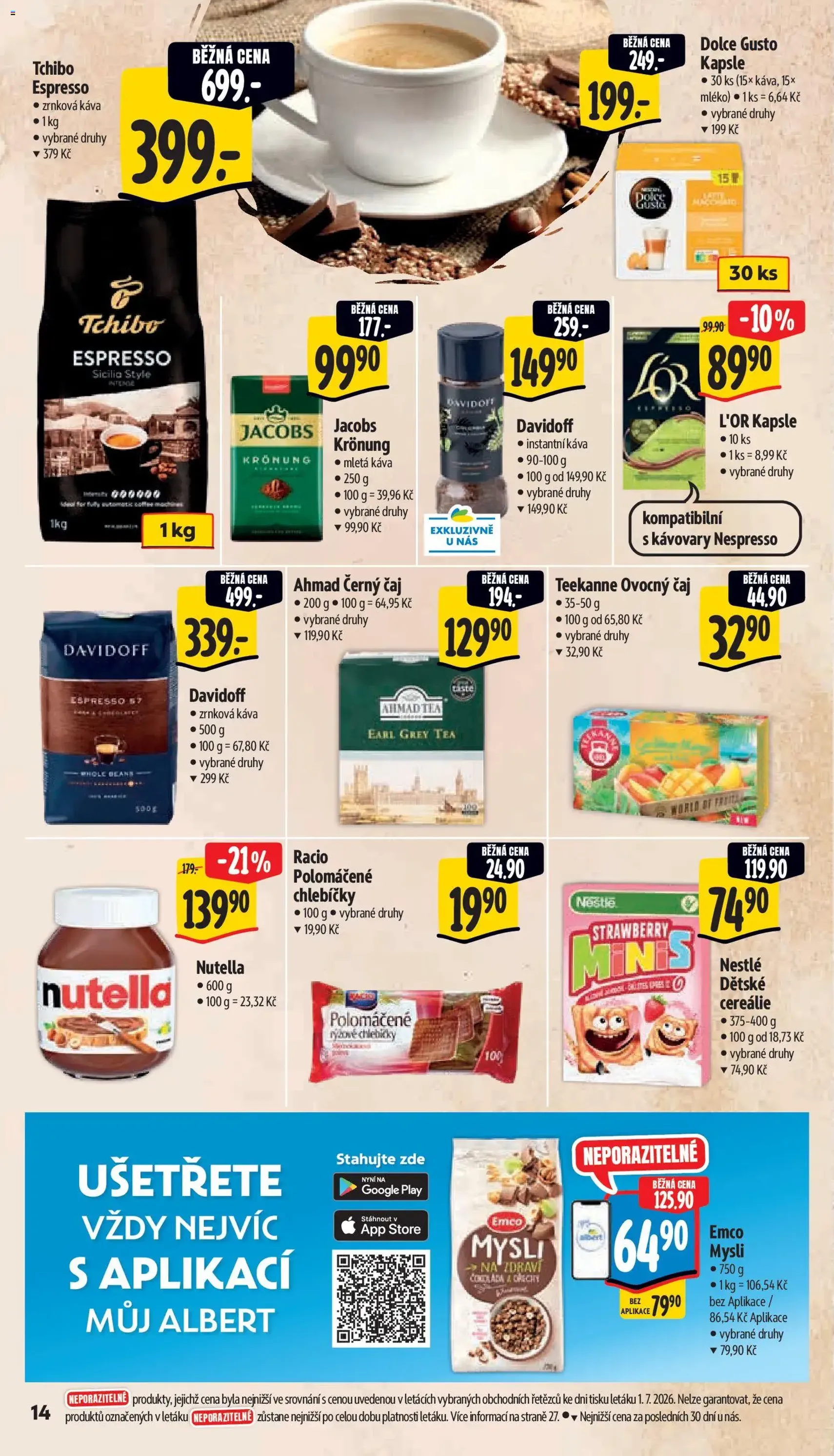 Albert leták - Hypermarket - platný leták od 08.07.2026 strana 26 z 46