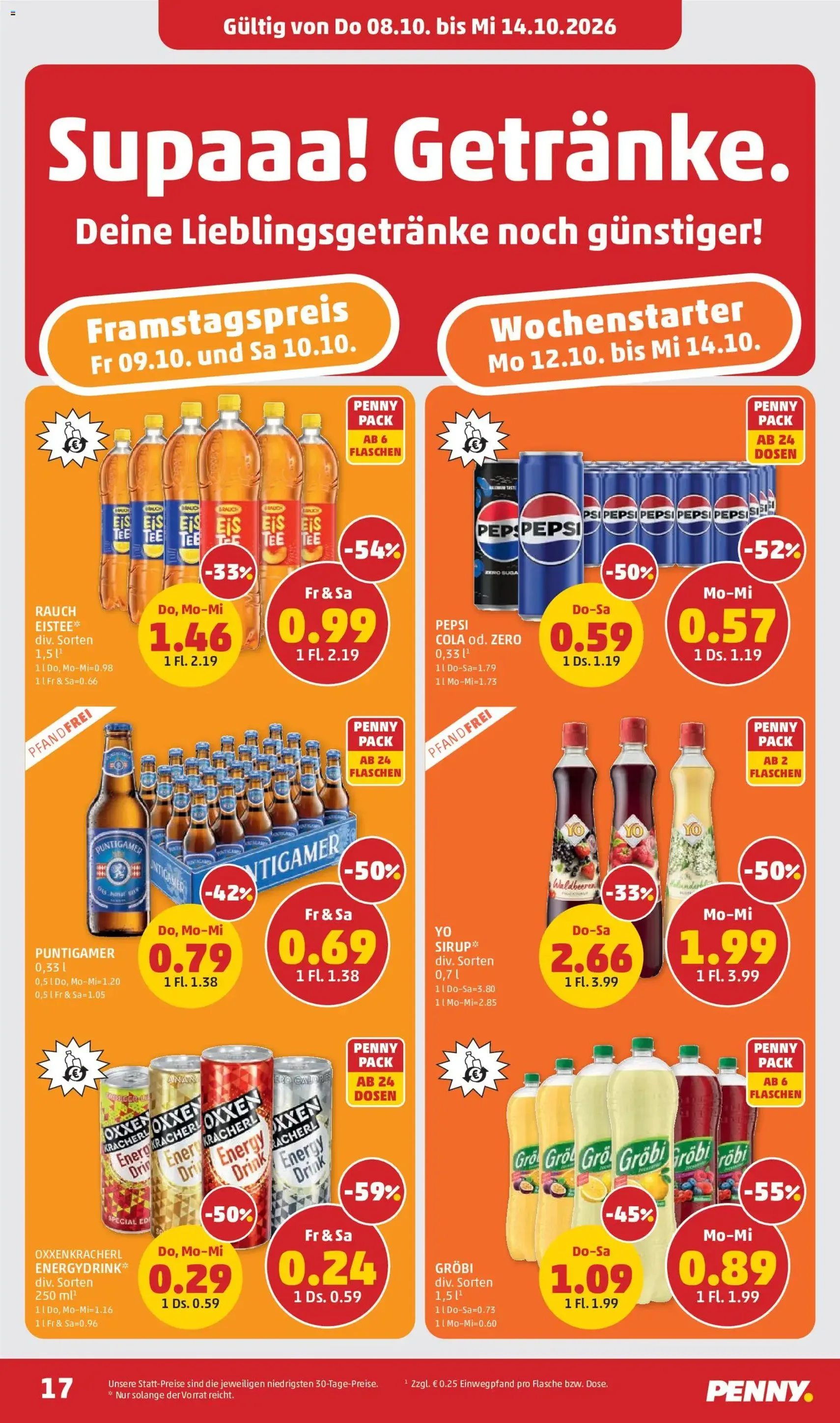 Penny Markt Flugblatt - Gültiger Prospekt ab 04.10.2026, Seite 17 von insgesamt 32