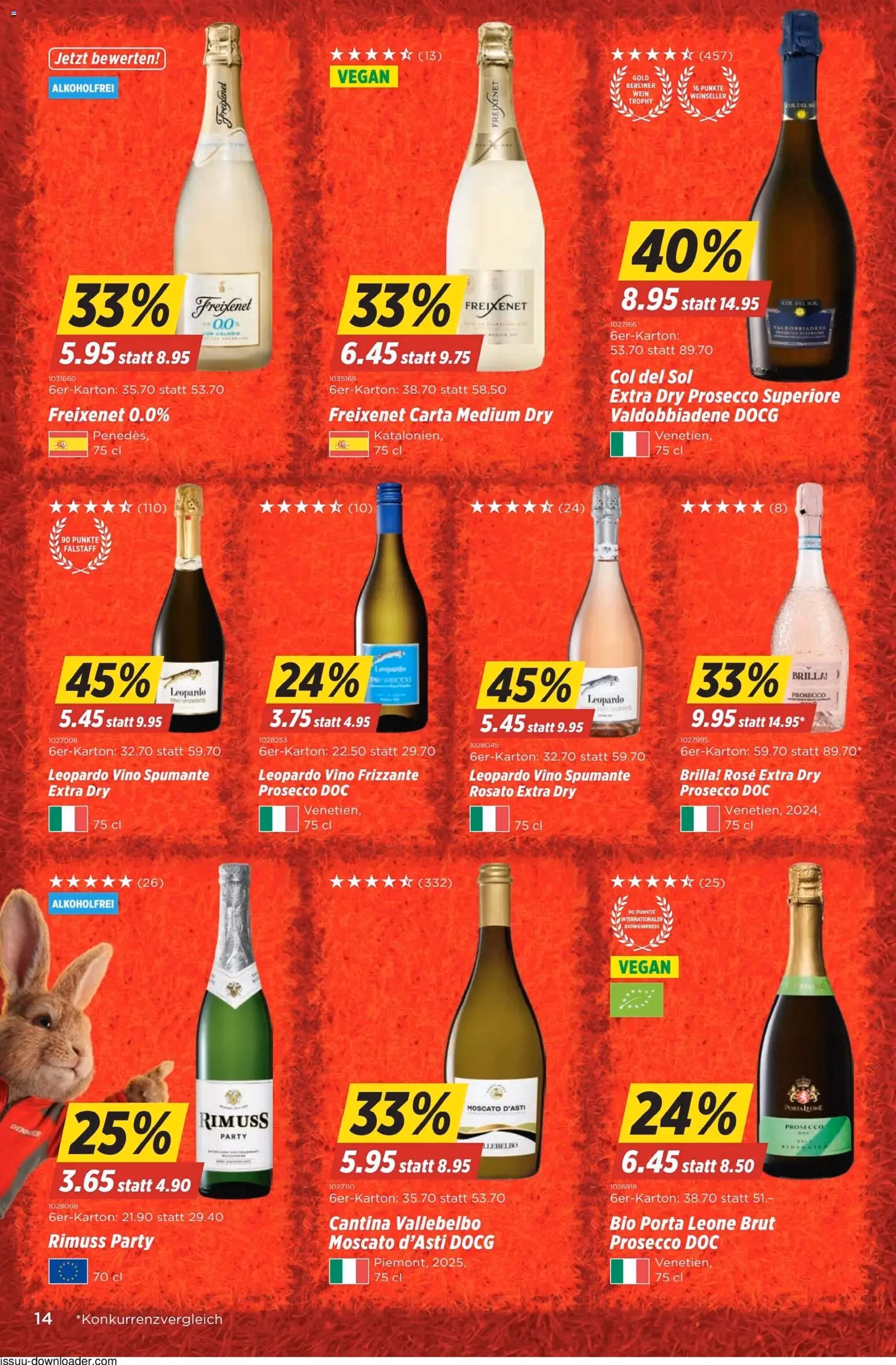 Denner aktionen - Gültiger Prospekt ab 01.04.2026, Seite 14 von insgesamt 24