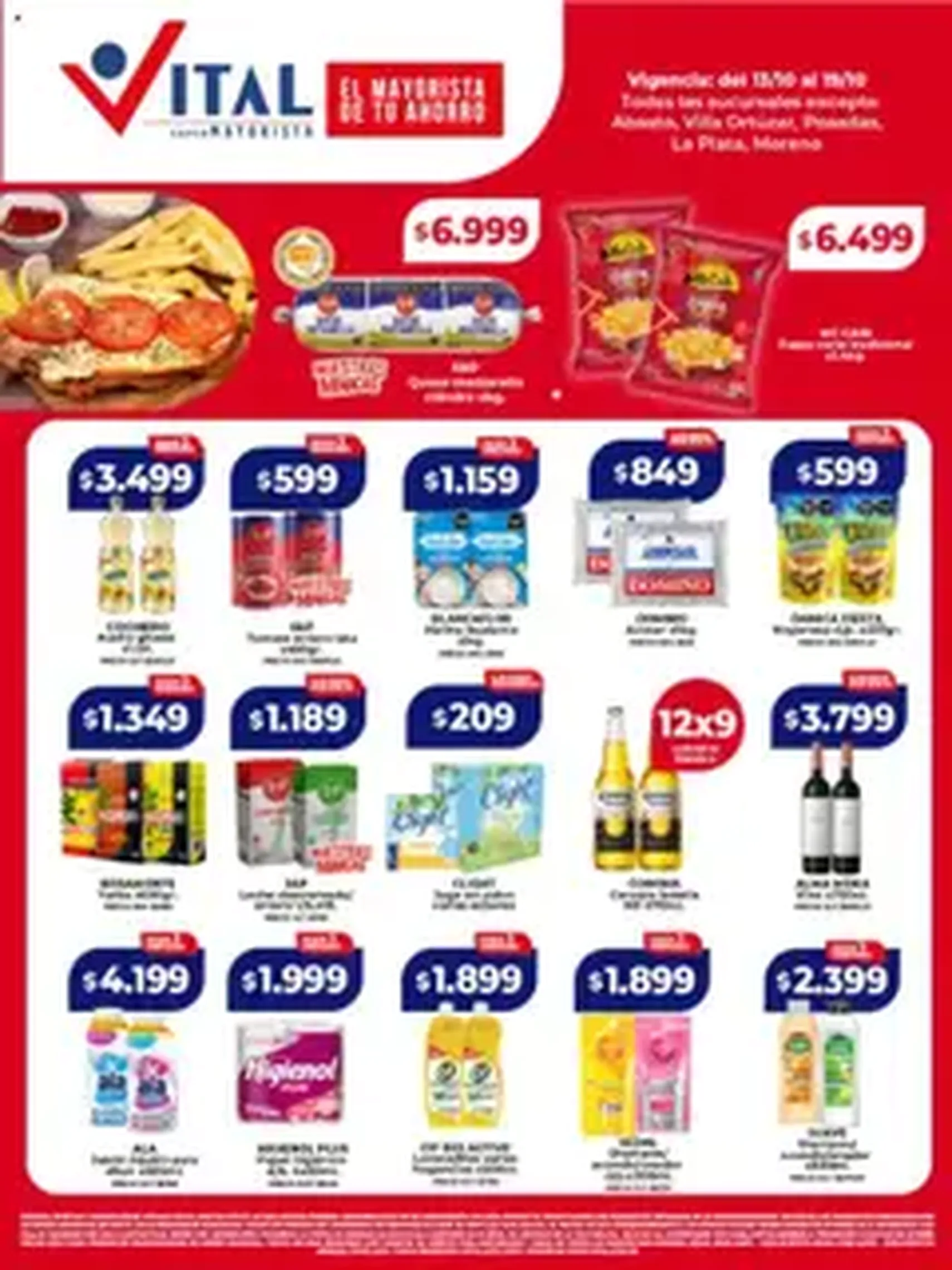 Vital - Ofertas - folleto válido desde 13/10/2025 página 1 de 1