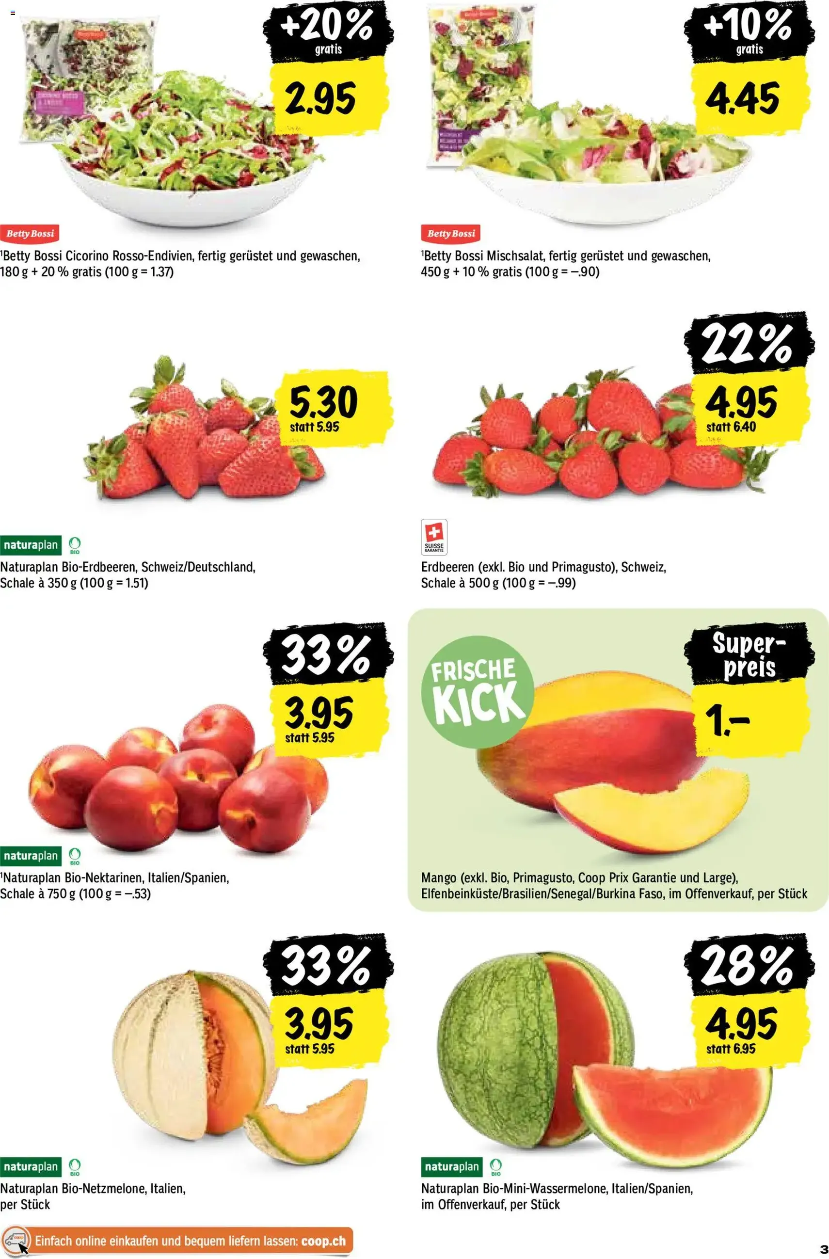Coop aktionen - Gültiger Prospekt ab 28.05.2026, Seite 3 von insgesamt 24