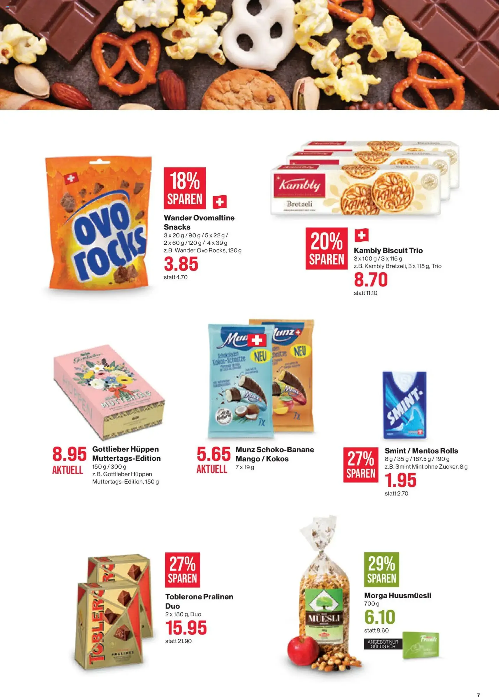 SPAR aktionen - Gültiger Prospekt ab 07.05.2026, Seite 7 von insgesamt 19