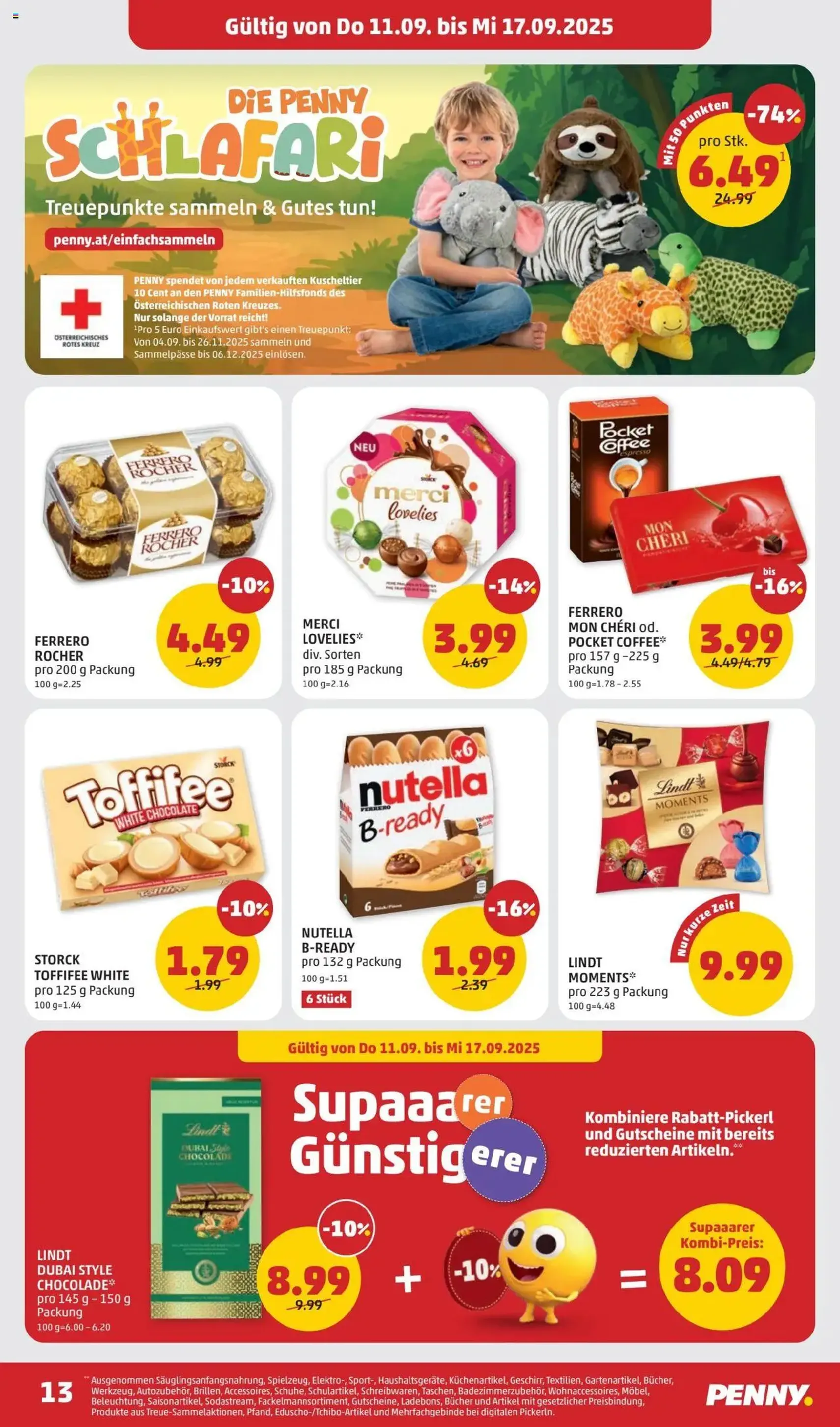 Penny Markt Flugblatt - Gültiger Prospekt ab 11.09.2025, Seite 13 von insgesamt 28 Penny Markt Flugblatt - Gültiger Prospekt ab 11.09.2025, Seite 13 von insgesamt 28