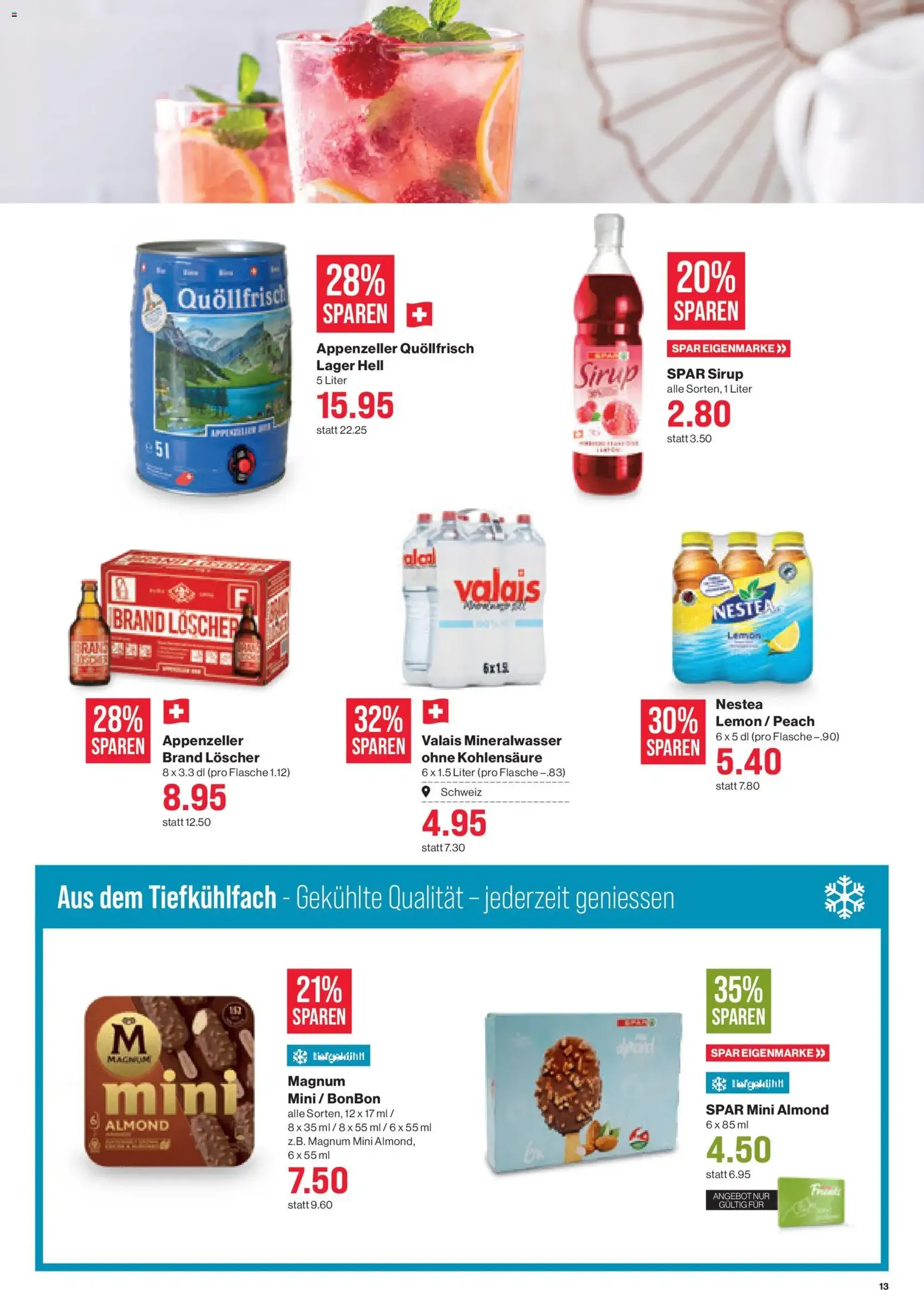 SPAR aktionen - Gültiger Prospekt ab 18.06.2026, Seite 13 von insgesamt 20