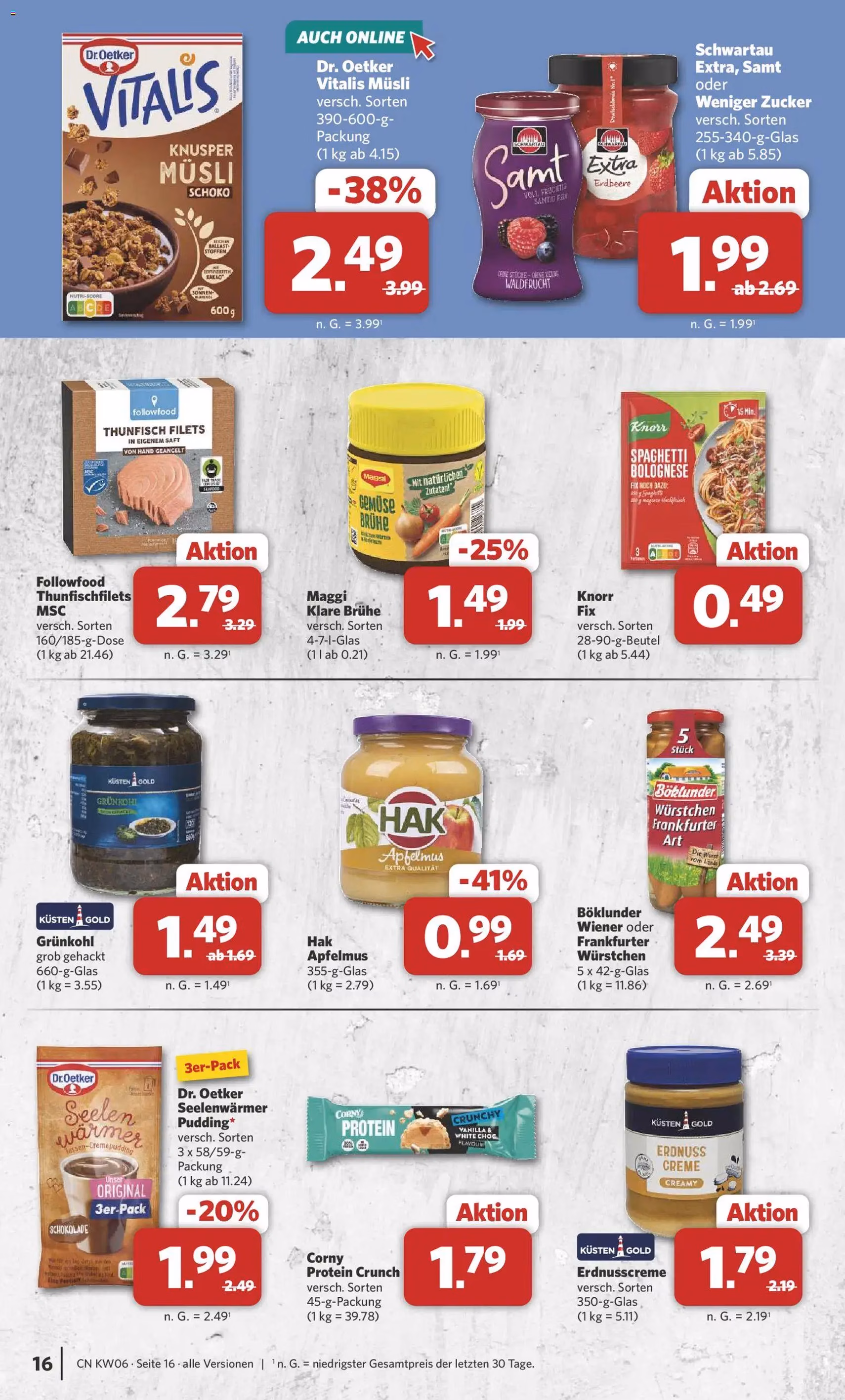 Combi Prospekt - Gültiger Prospekt ab 02.02.2026, Seite 16 von insgesamt 33