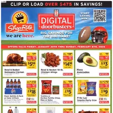 ShopRite Weekly Ad - Flyer preview valid from 01/30/2026