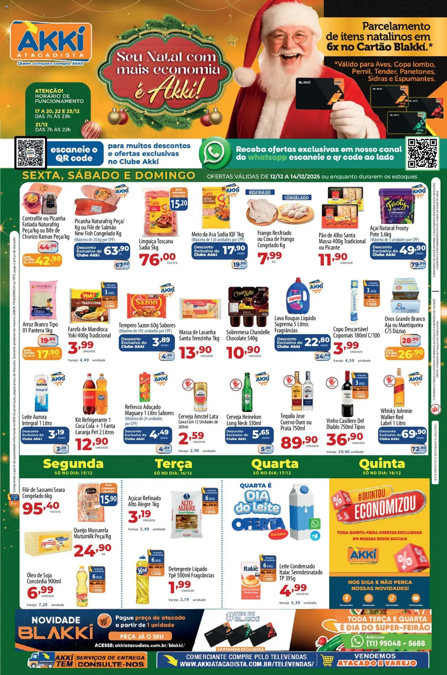 Akki Atacadista - Ofertas da semana - folheto válido a partir de 12/12/2025 página 1 de 2
