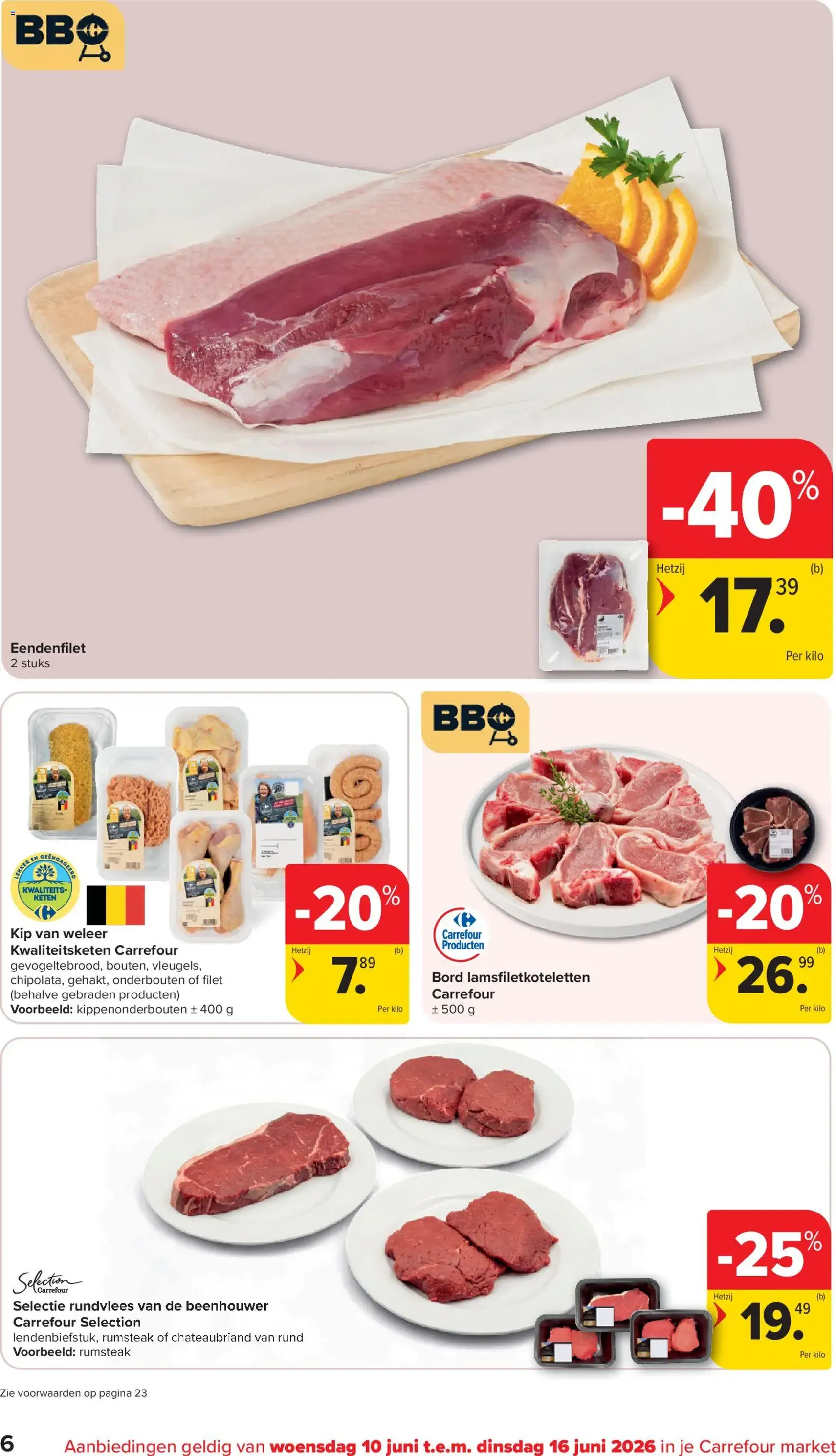 Carrefour market folder week 24 - geldige folder vanaf 10/06/2026 pagina 6 van 24