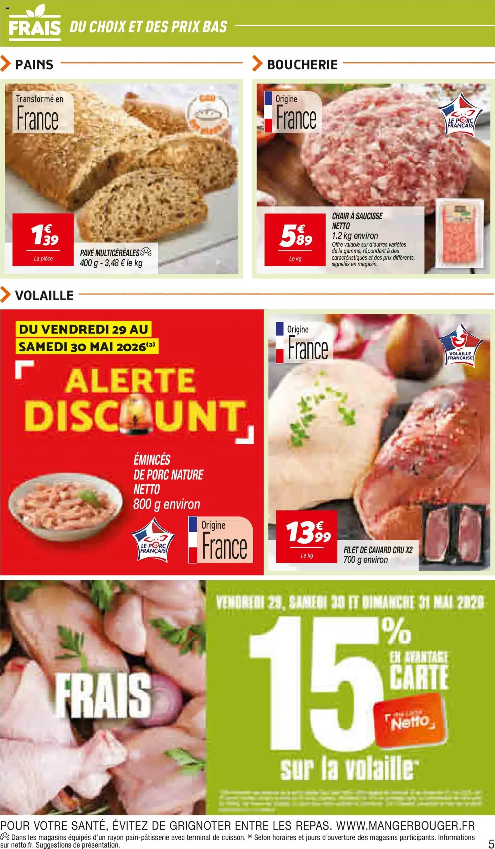 Netto catalogue - brochure valable à partir du 26/05/2026, page 5 sur 20