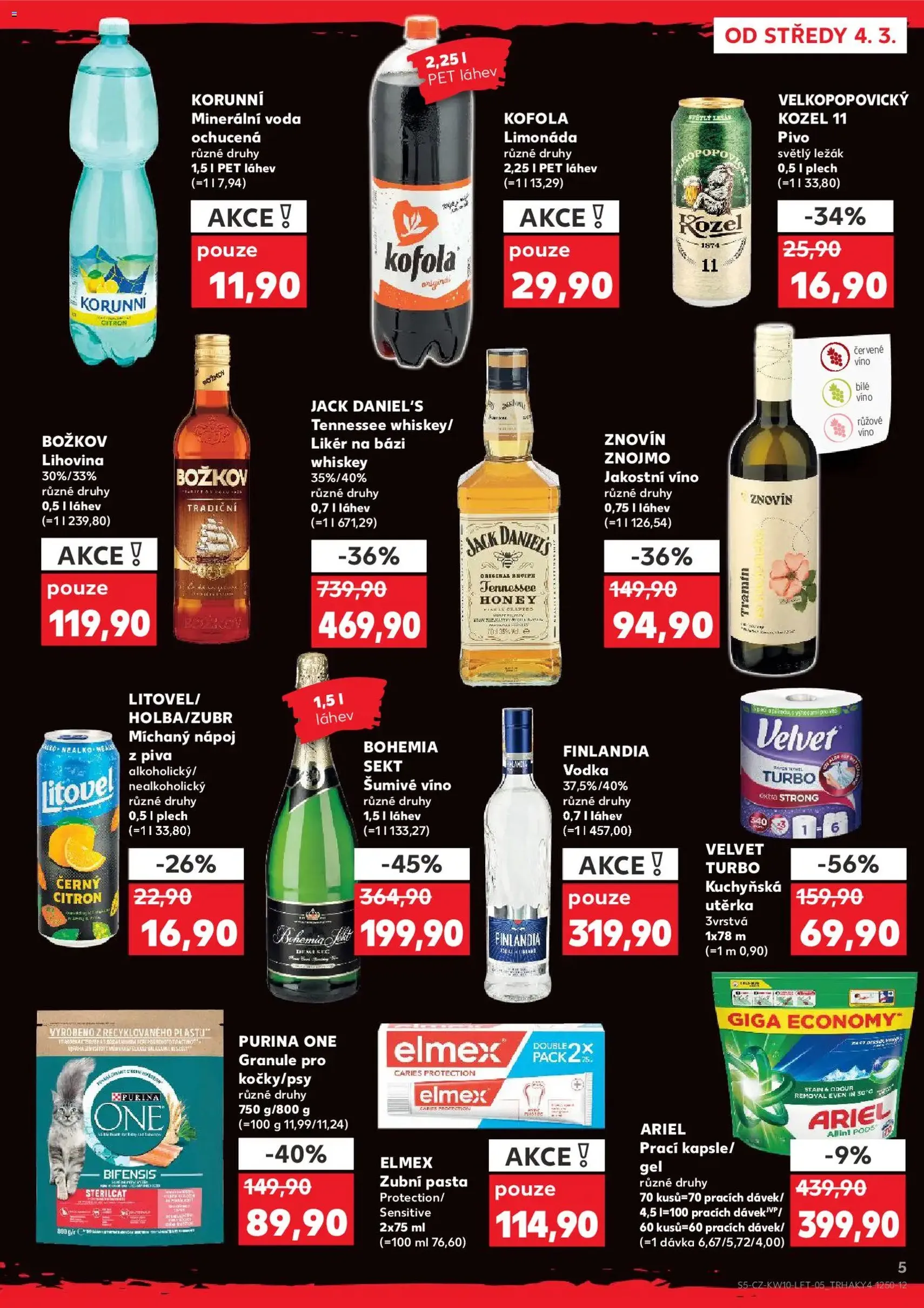 Kaufland leták - platný leták od 04.03.2026 strana 5 z 64