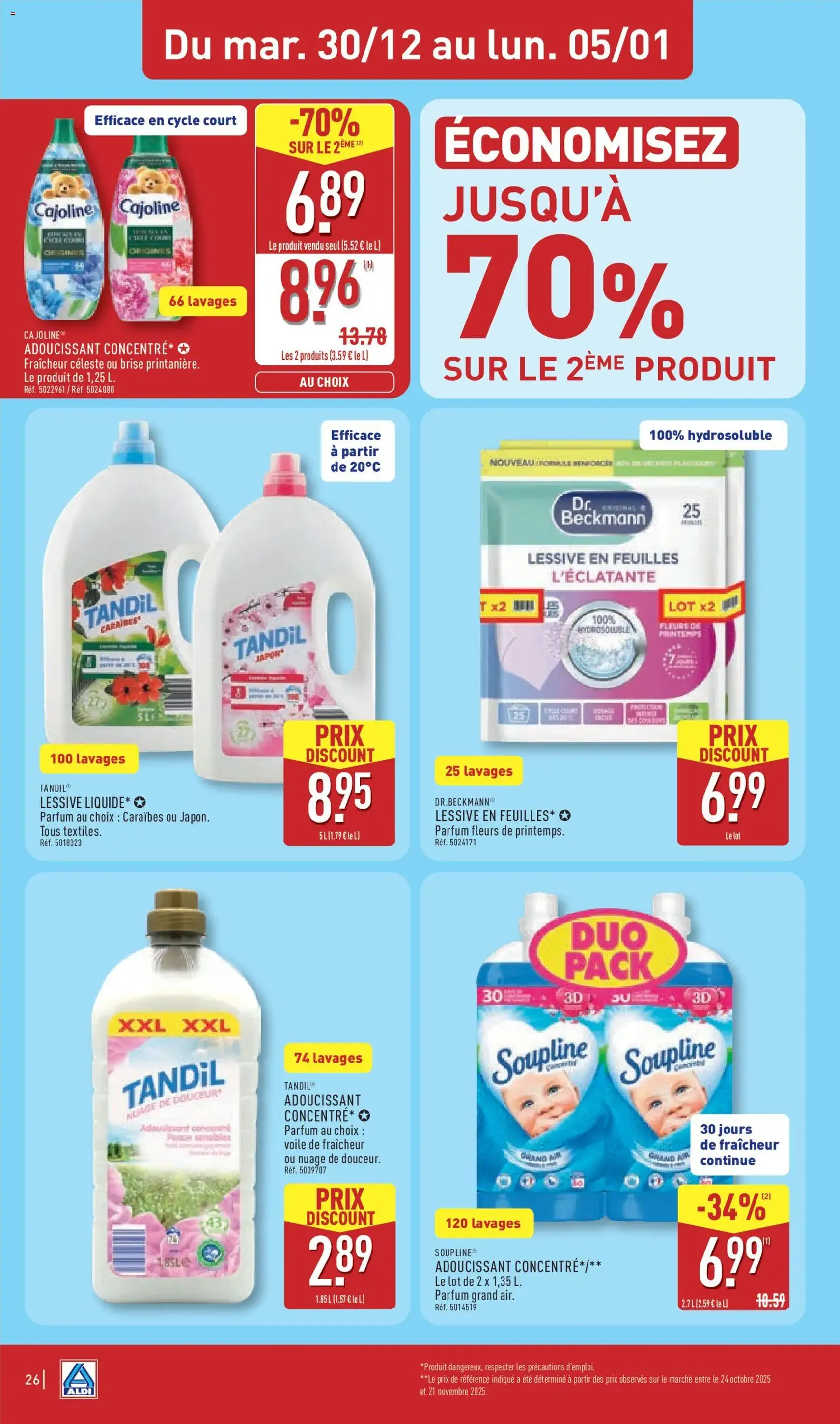Aldi - Catalogue de la semaine - brochure valable à partir du 30/12/2025, page 29 sur 50
