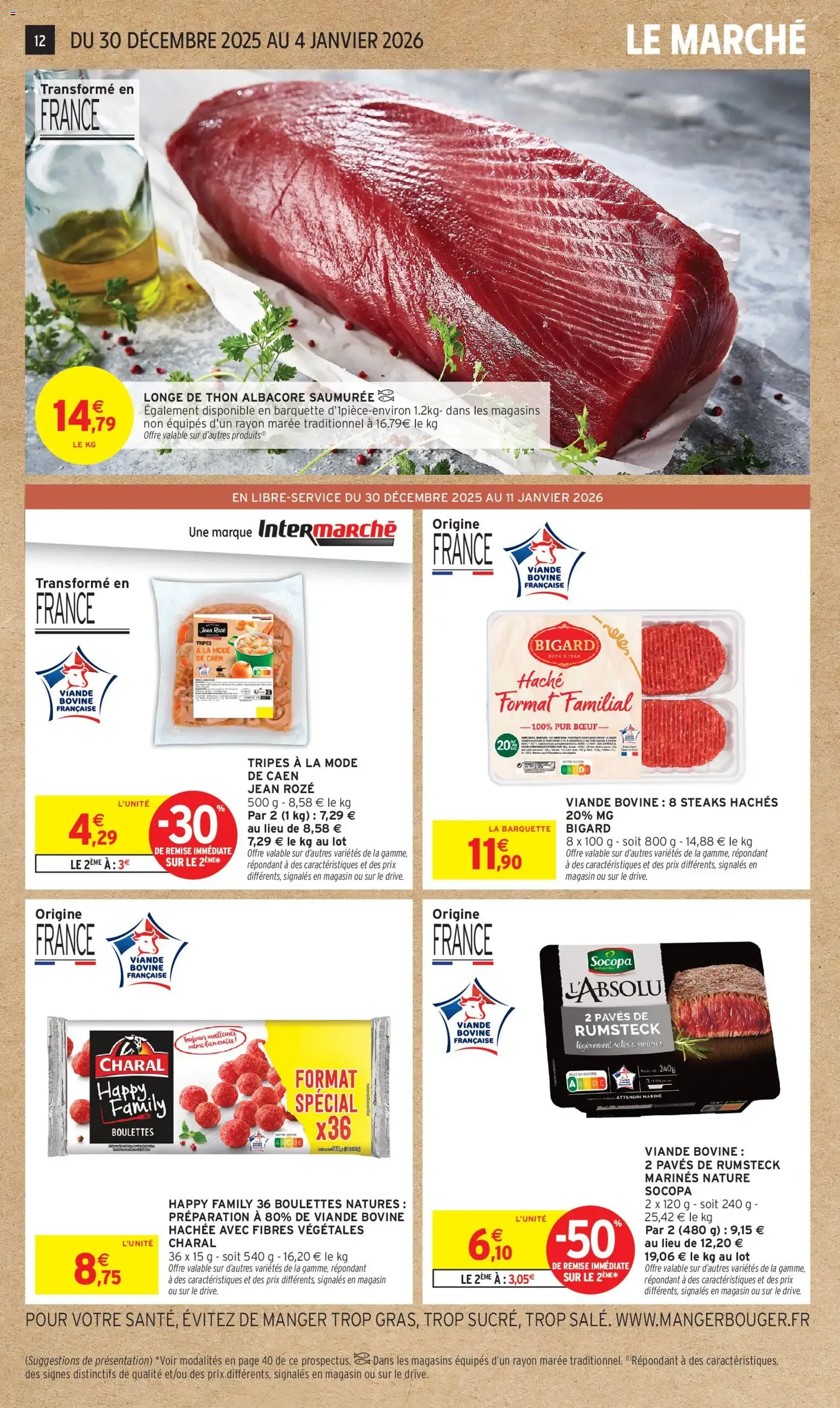 Intermarché - Découvrez nos offres de la semaine - brochure valable à partir du 30/12/2025, page 12 sur 56