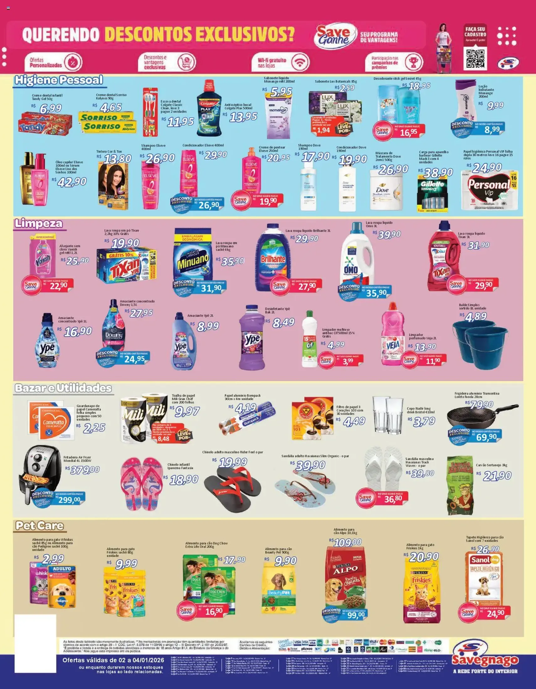 Savegnago - Ofertas da semana - folheto válido a partir de 02/01/2026 página 4 de 4