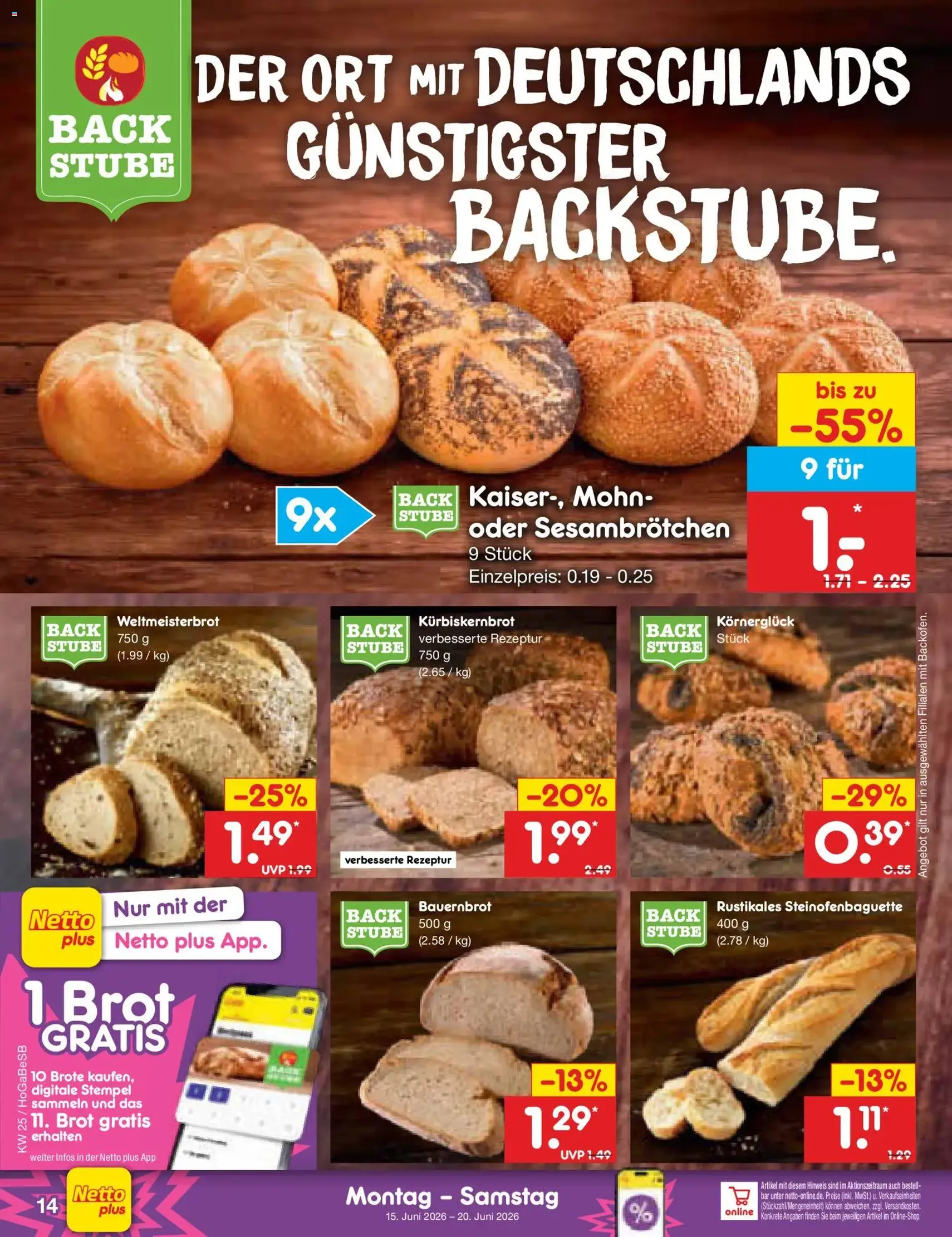 Netto Marken-Discount Prospekt - Gültiger Prospekt ab 15.06.2026, Seite 18 von insgesamt 64