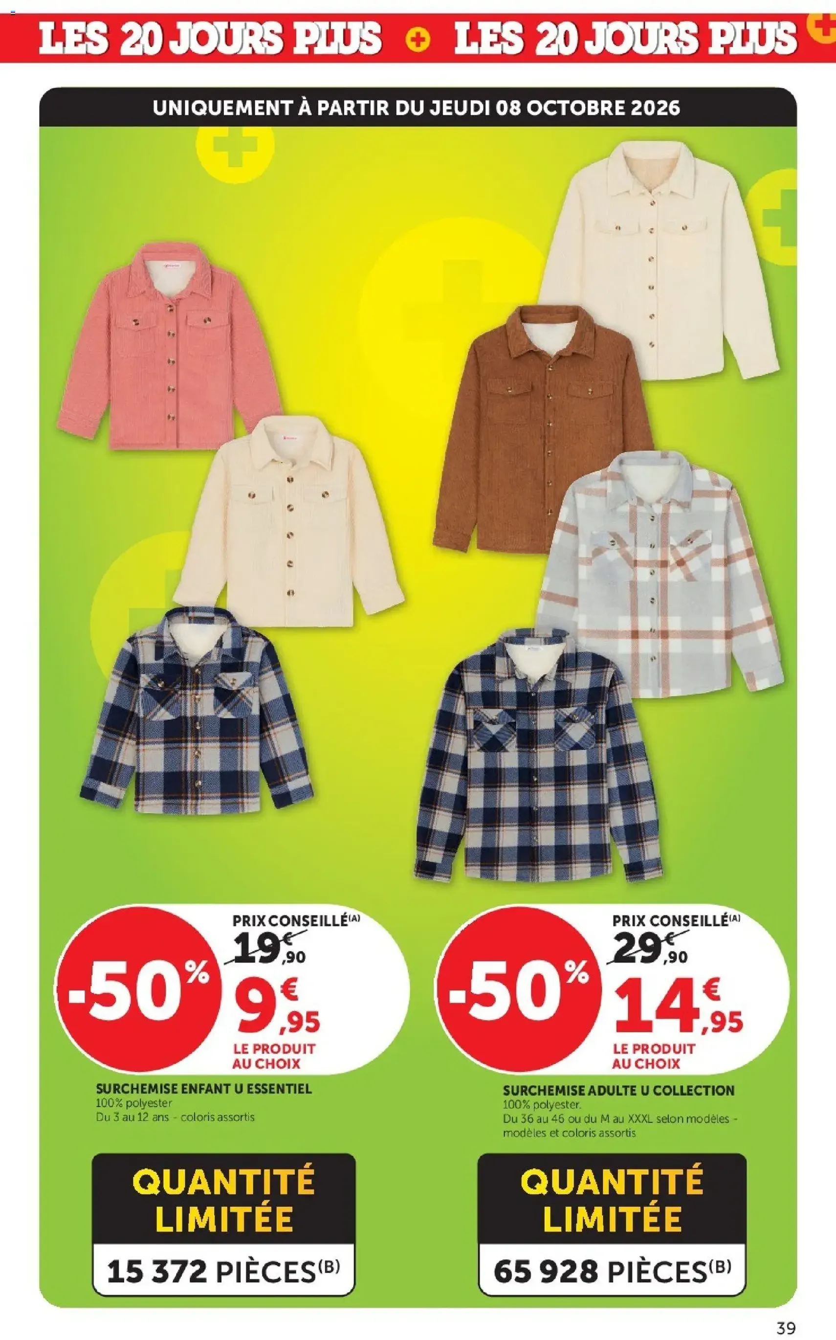 Super U catalogue - brochure valable à partir du 06/10/2026, page 39 sur 44
