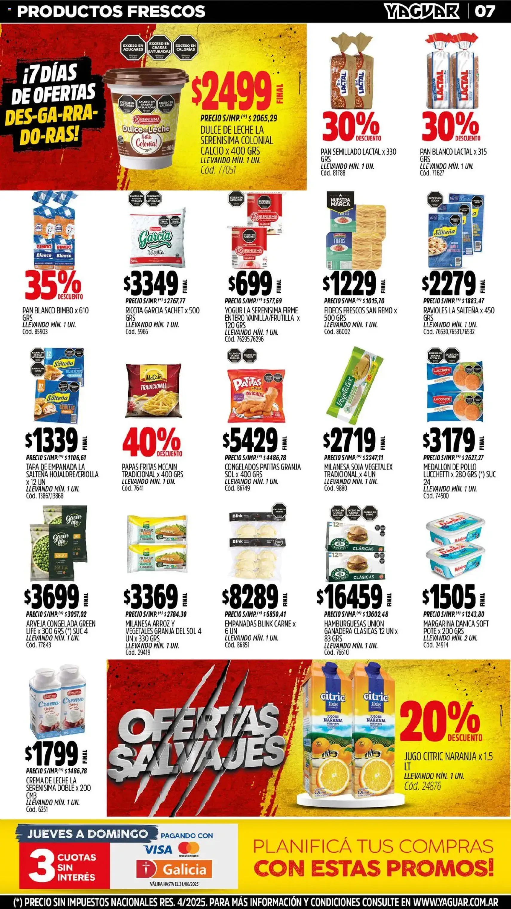 Yaguar catálogo - folleto válido desde 11/08/2025 página 7 de 35