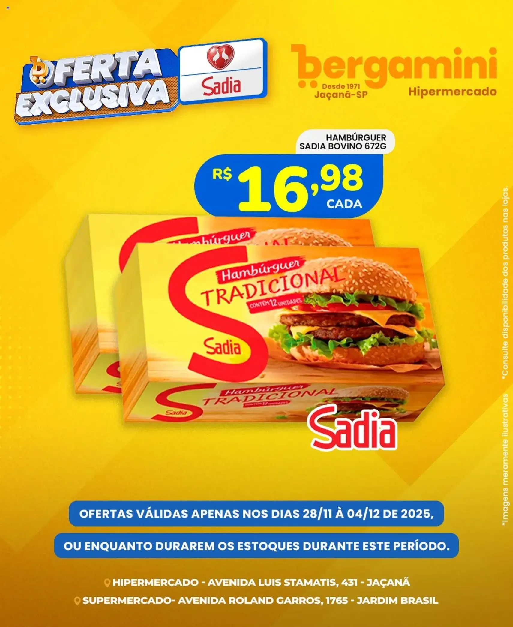Supermercado Bergamini - Ofertas Sadia e Perdigão - folheto válido a partir de 28/11/2025 página 3 de 7