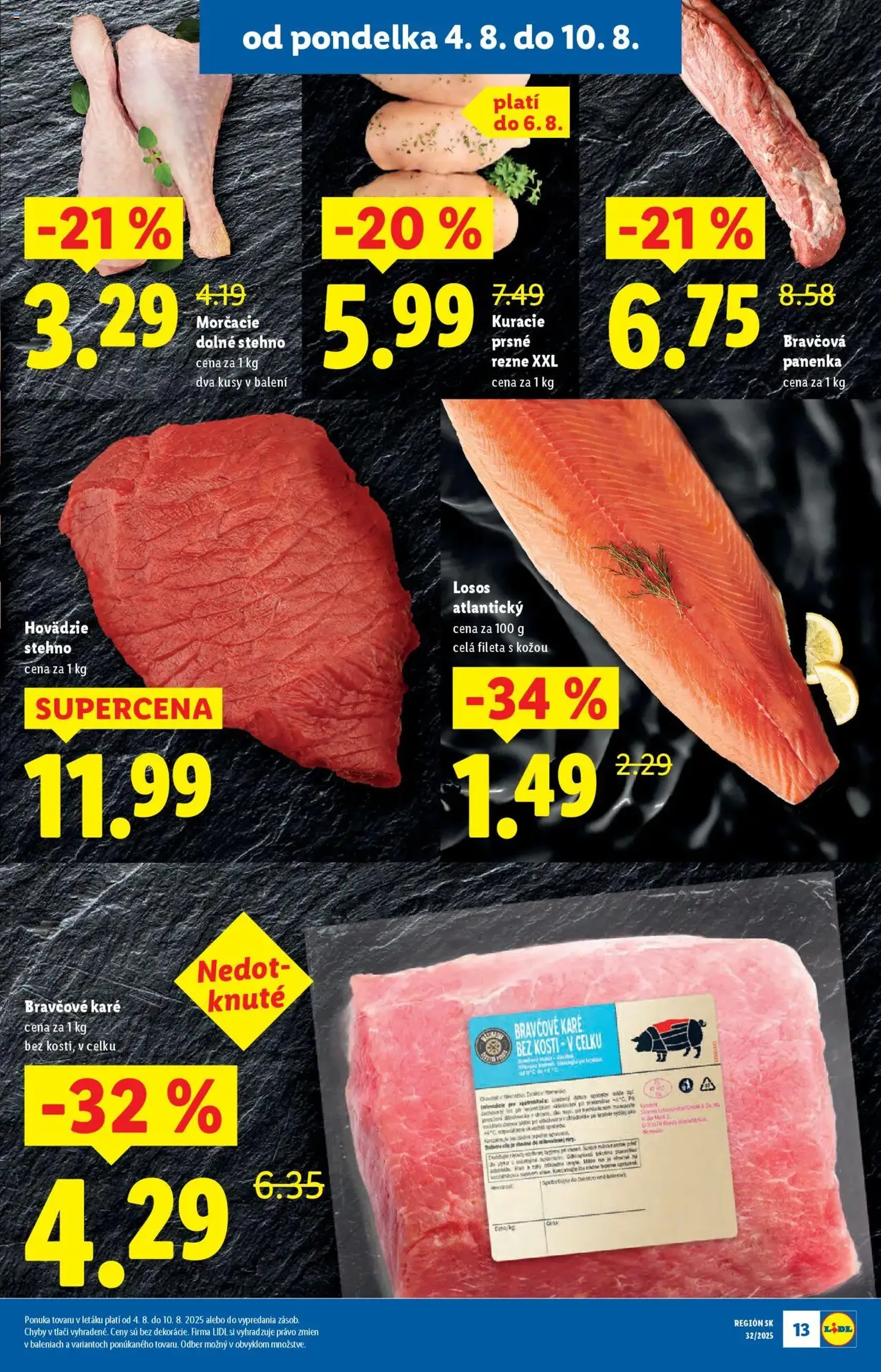 Lidl leták - platný leták od 04.08.2025 strana 13 z 98