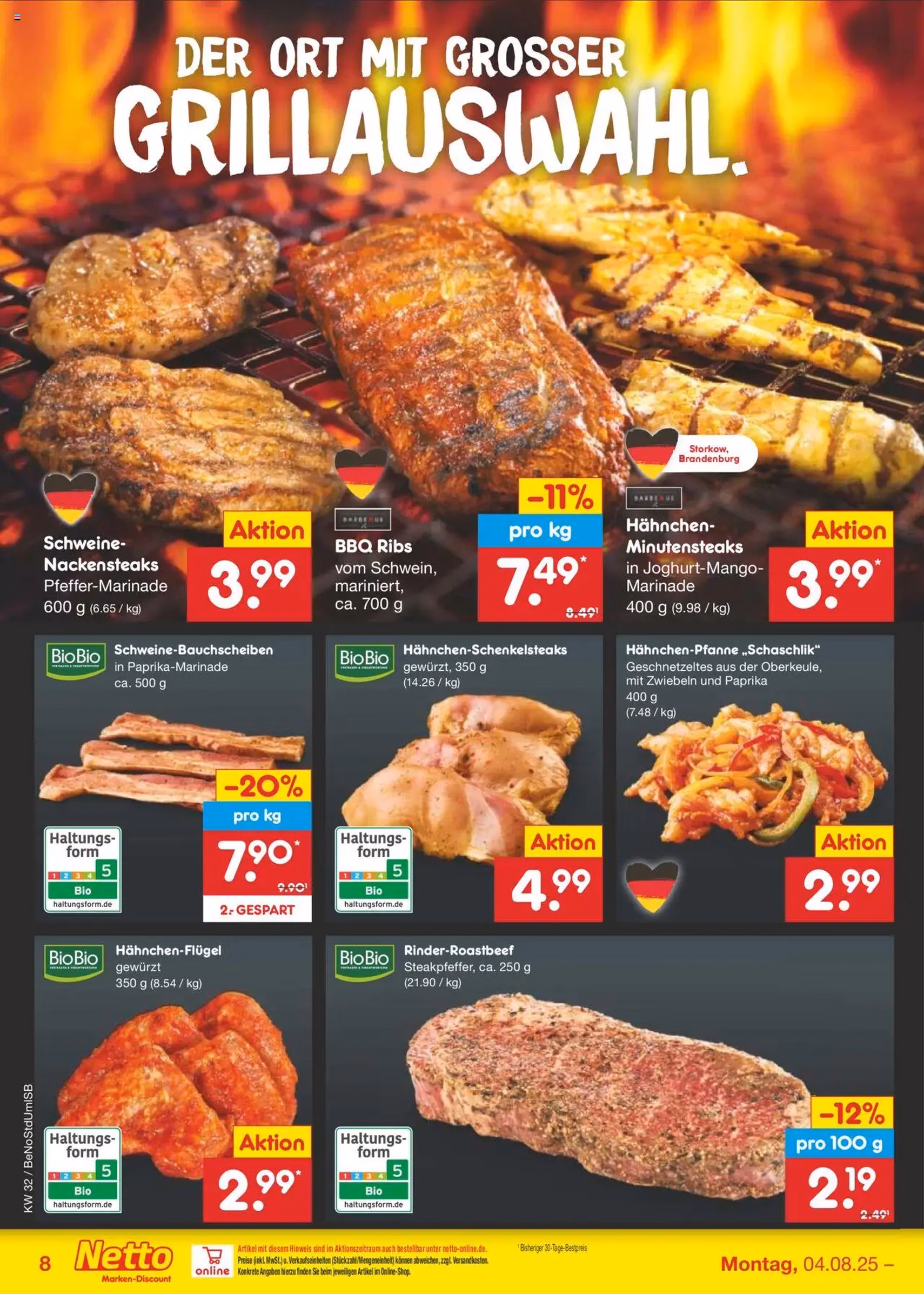 Netto Marken-Discount Prospekt - Gültiger Prospekt ab 04.08.2025, Seite 10 von insgesamt 61 Netto Marken-Discount Prospekt - Gültiger Prospekt ab 04.08.2025, Seite 10 von insgesamt 61