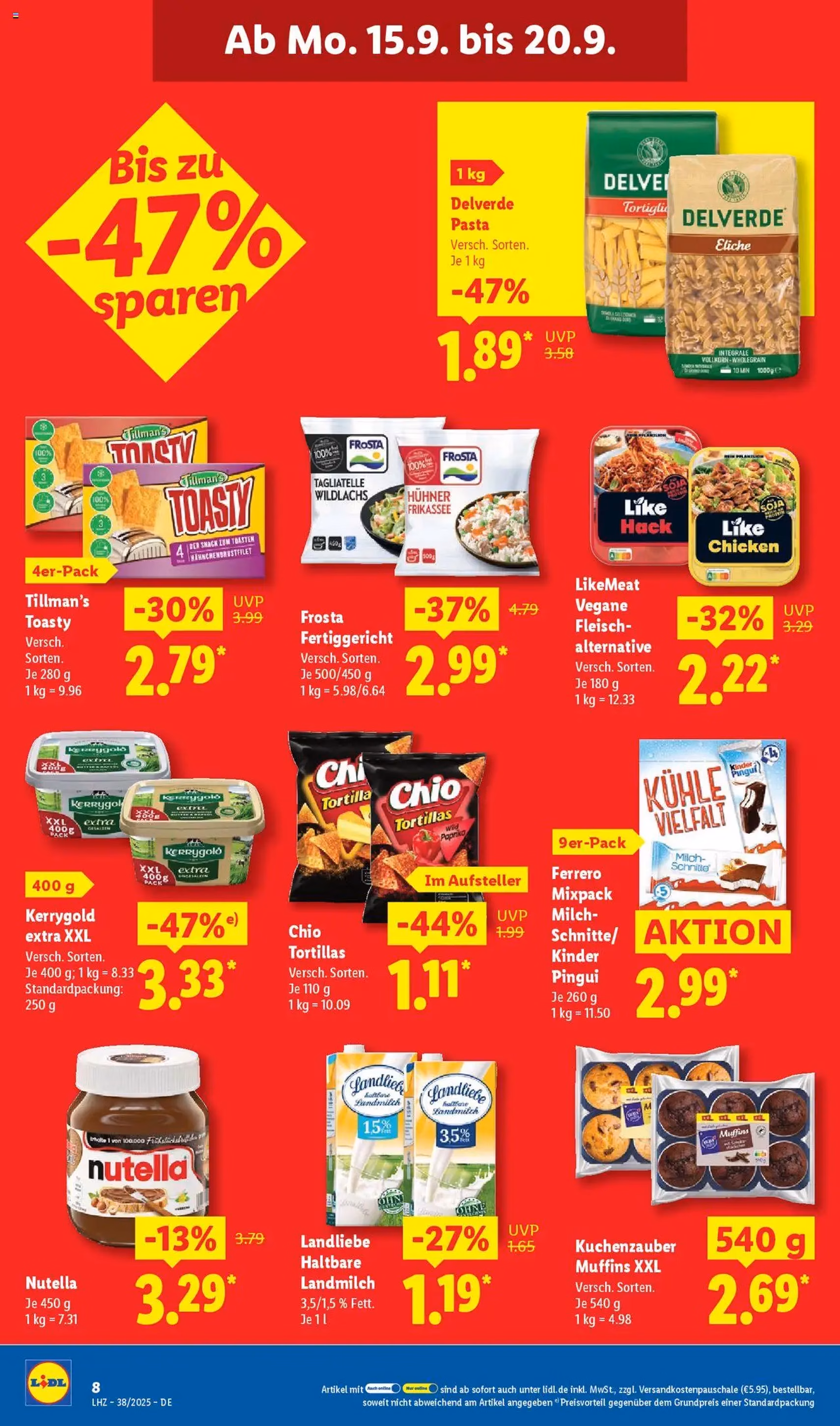 Lidl Prospekt - Gültiger Prospekt ab 15.09.2025, Seite 16 von insgesamt 68 Lidl Prospekt - Gültiger Prospekt ab 15.09.2025, Seite 16 von insgesamt 68