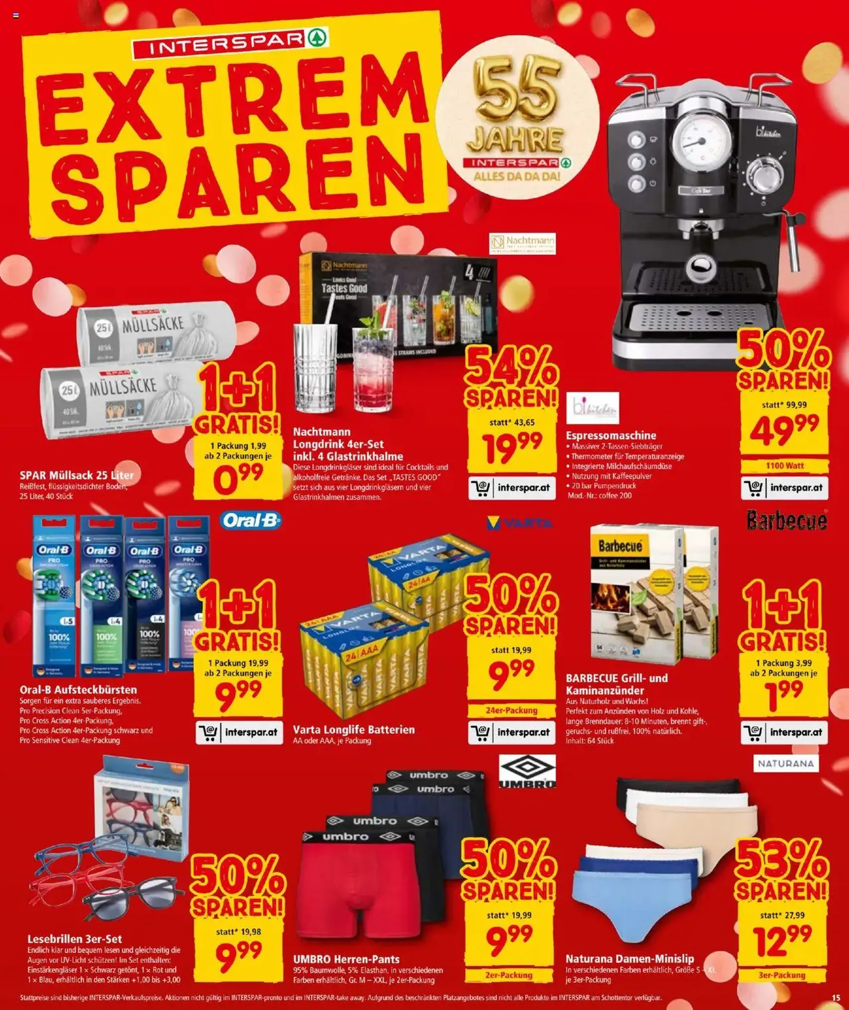 Interspar Flugblatt - Gültiger Prospekt ab 14.08.2025, Seite 15 von insgesamt 20 Interspar Flugblatt - Gültiger Prospekt ab 14.08.2025, Seite 15 von insgesamt 20