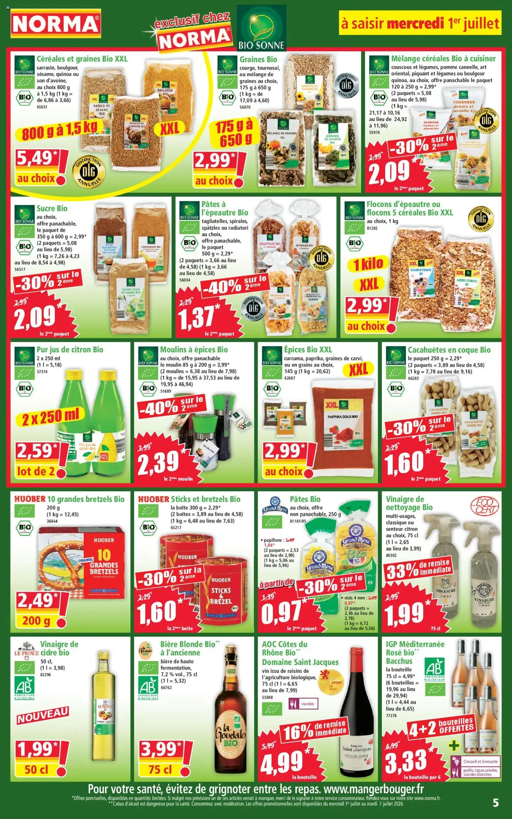 Norma catalogue - brochure valable à partir du 01/07/2026, page 5 sur 12