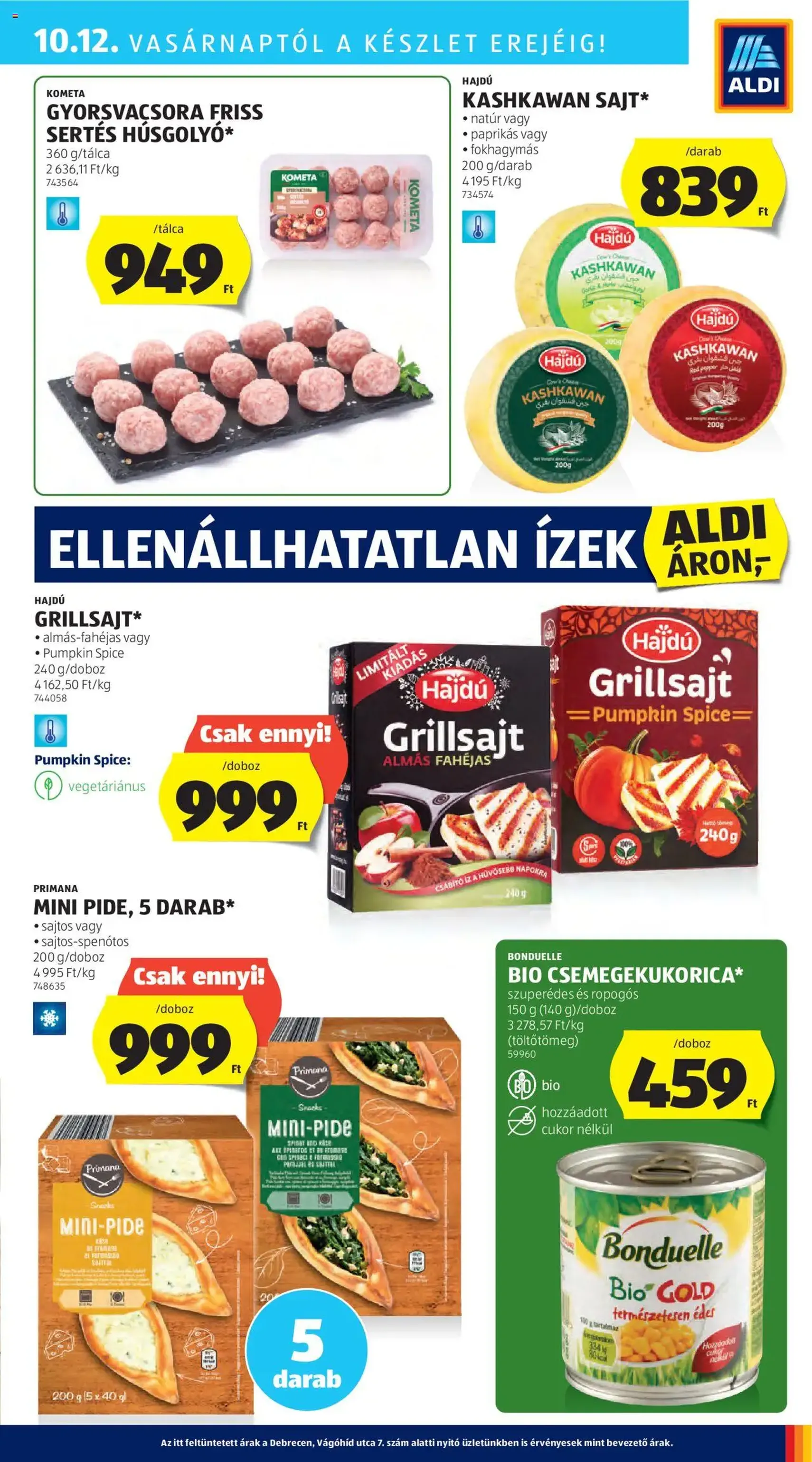 Aldi Akciós újság - 2025.10.09. érvényes szórólap 31 oldal 48 oldalból Aldi Akciós újság - 2025.10.09. érvényes szórólap 31 oldal 48 oldalból
