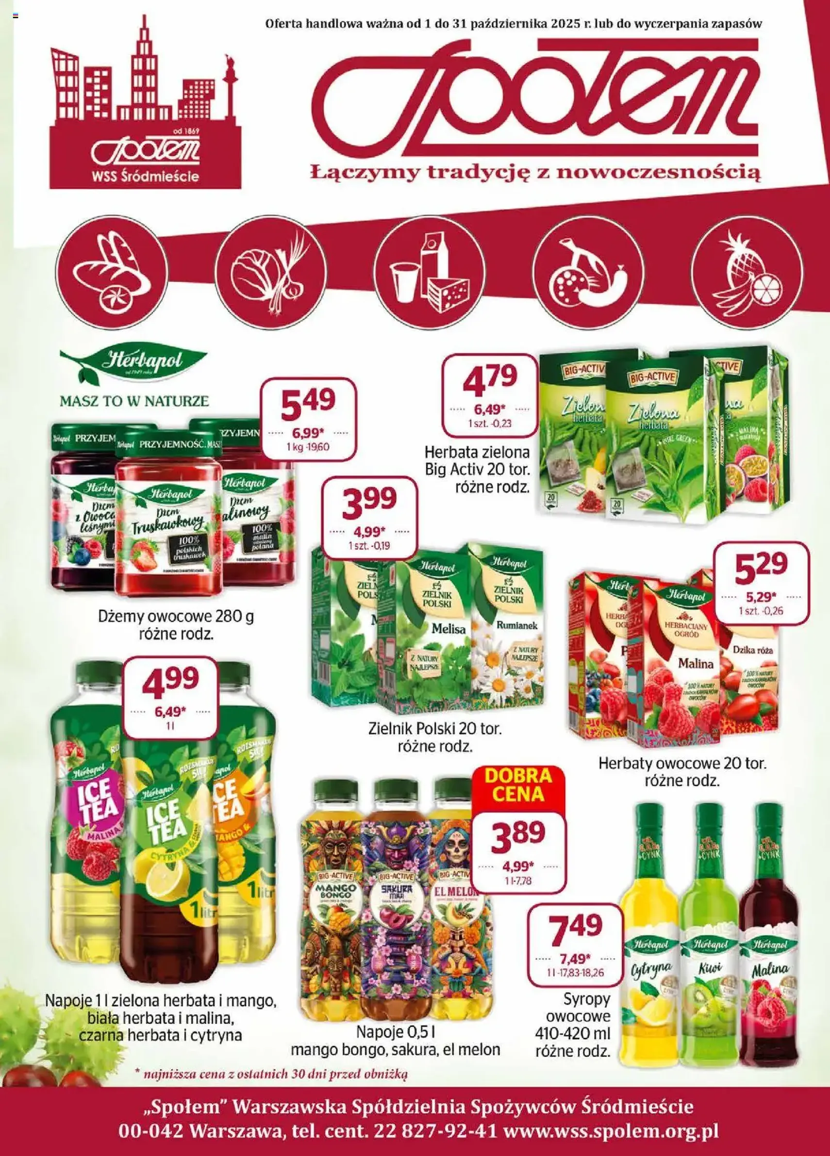 Społem Gazetka - ważny gazetka od 01.10.2025 strona 1 z 20 Społem Gazetka - ważny gazetka od 01.10.2025 strona 1 z 20