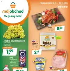Môj obchod leták - náhľad letáku platný od 12.09.2025