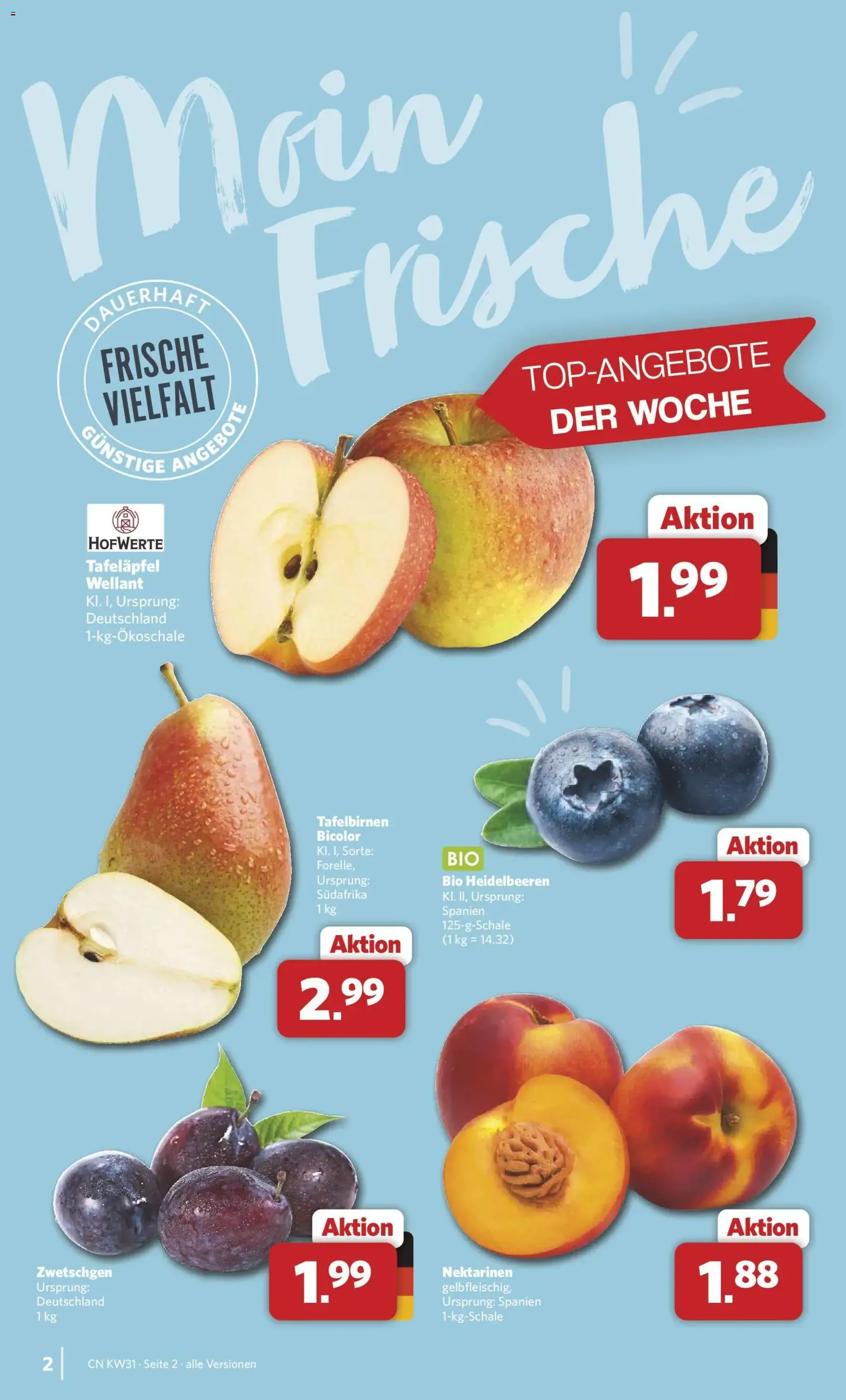 Combi Prospekt - Gültiger Prospekt ab 27.07.2026, Seite 2 von insgesamt 33