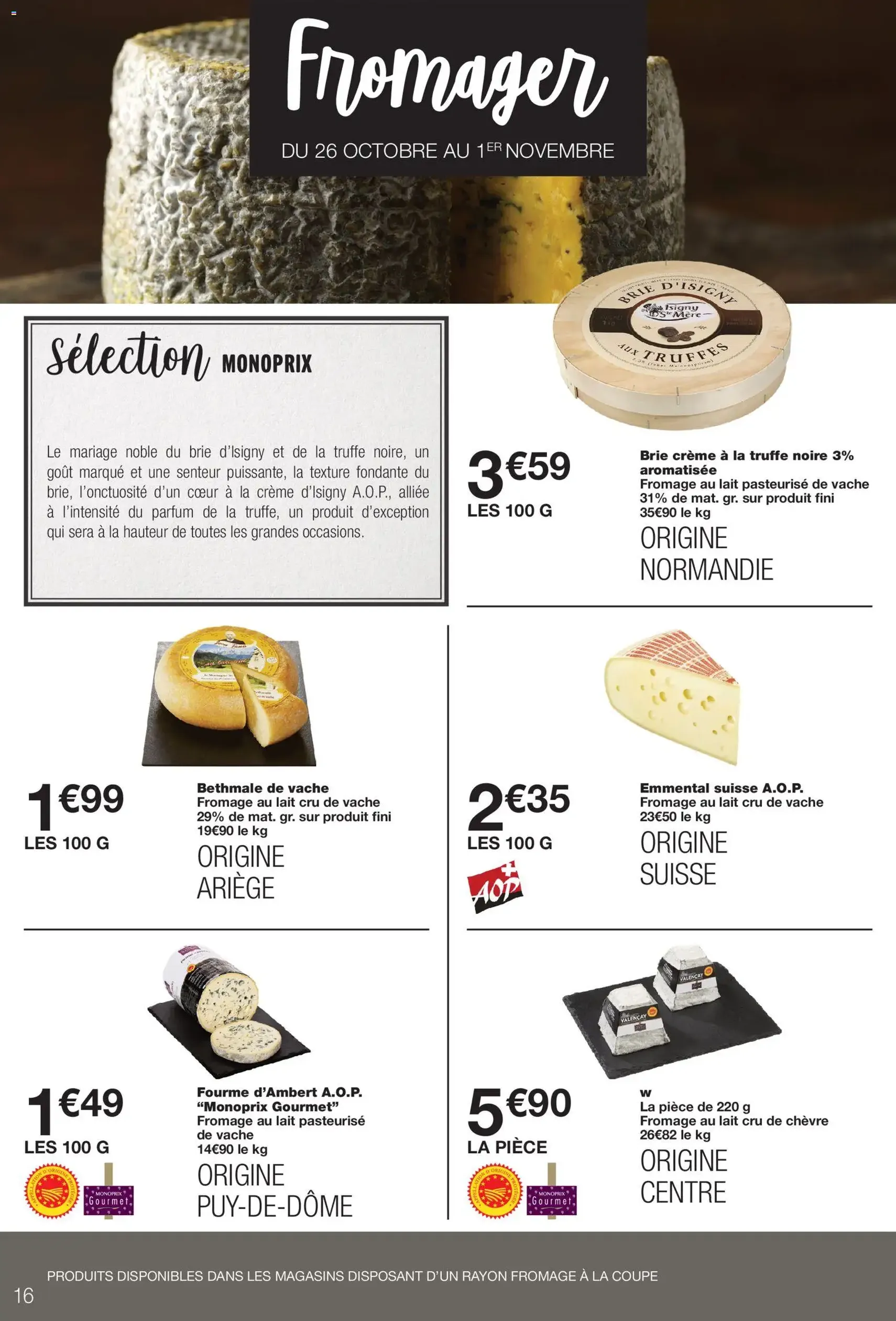 Monoprix catalogue - brochure valable à partir du 20/10/2026, page 16 sur 58