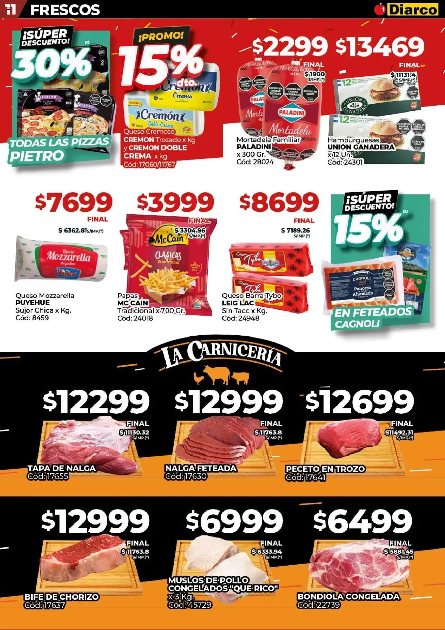 Diarco ofertas - folleto válido desde 21/07/2025 página 11 de 22 Diarco ofertas - folleto válido desde 21/07/2025 página 11 de 22