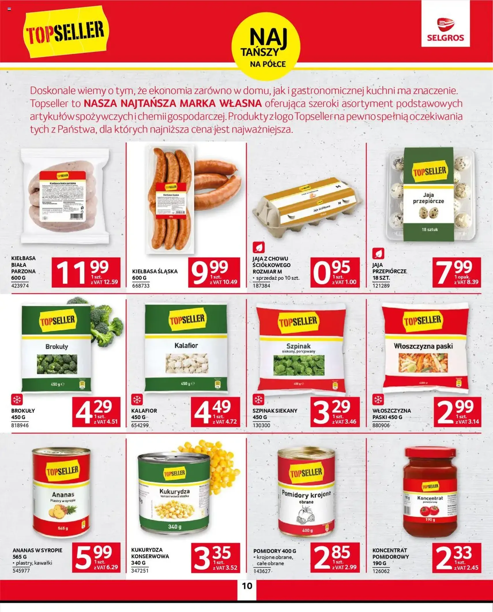 Selgros cash&carry Gazetka - ważny gazetka od 09.10.2025 strona 10 z 29