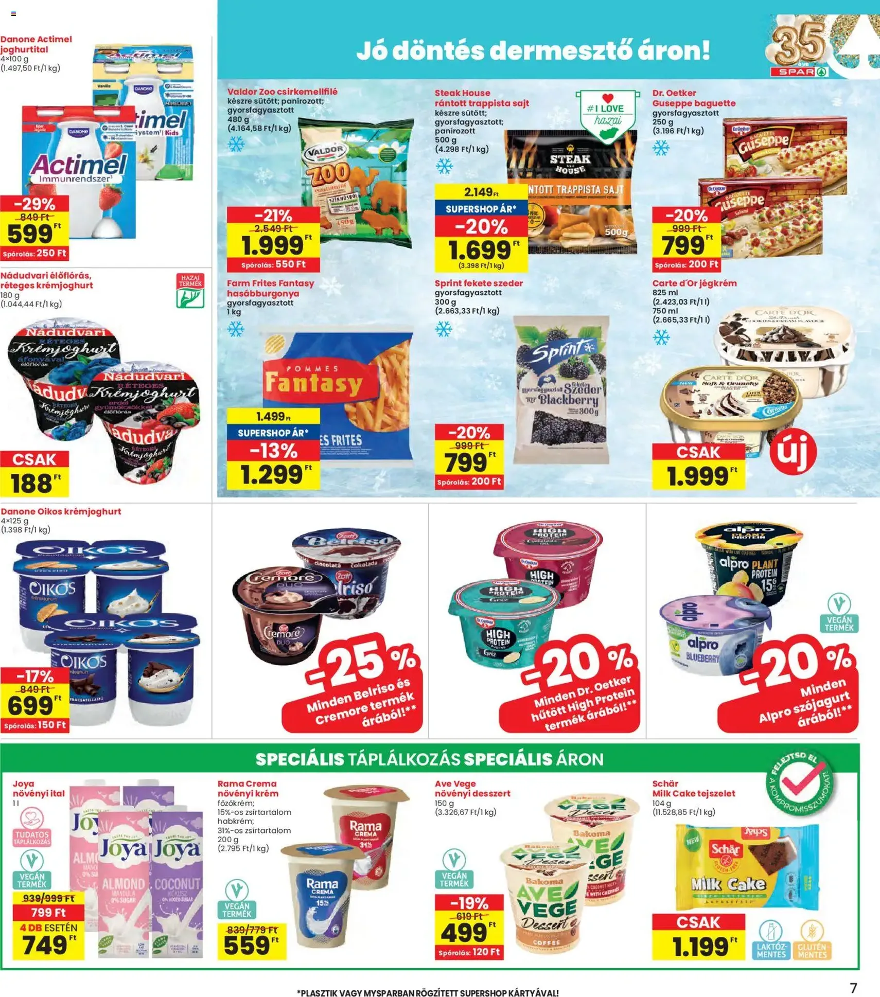 Interspar akciós újság - 2026.03.05. érvényes szórólap 7 oldal 20 oldalból