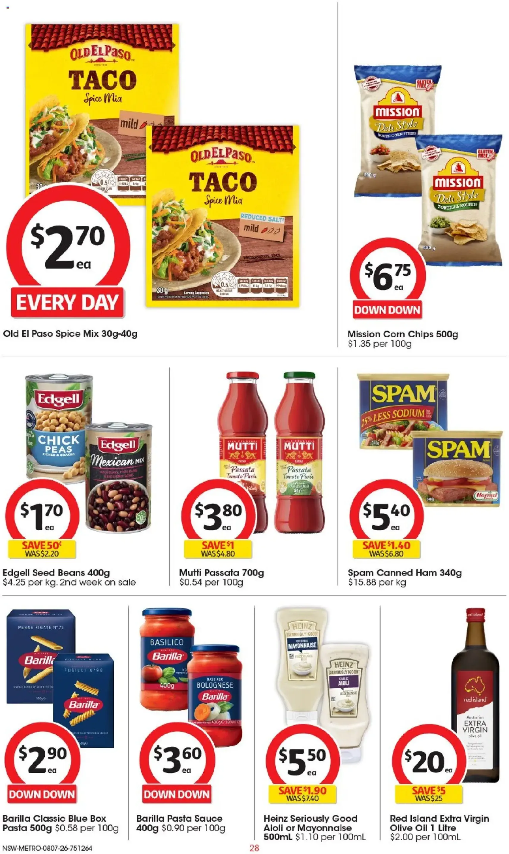 Coles catalogue - valid flyer from 08/07/2026, page 28 of 50