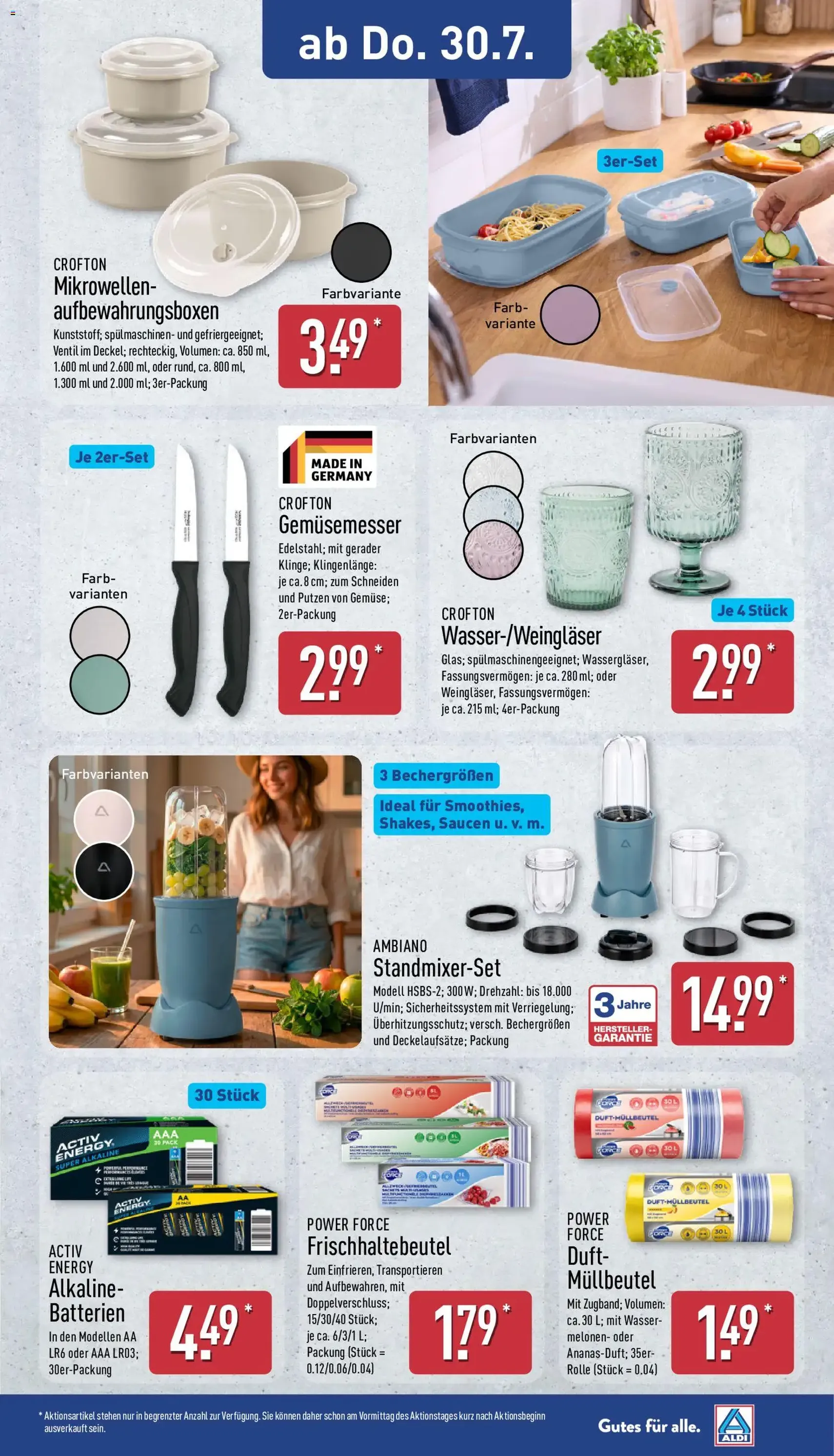 Aldi Prospekt - Gültiger Prospekt ab 27.07.2026, Seite 29 von insgesamt 48