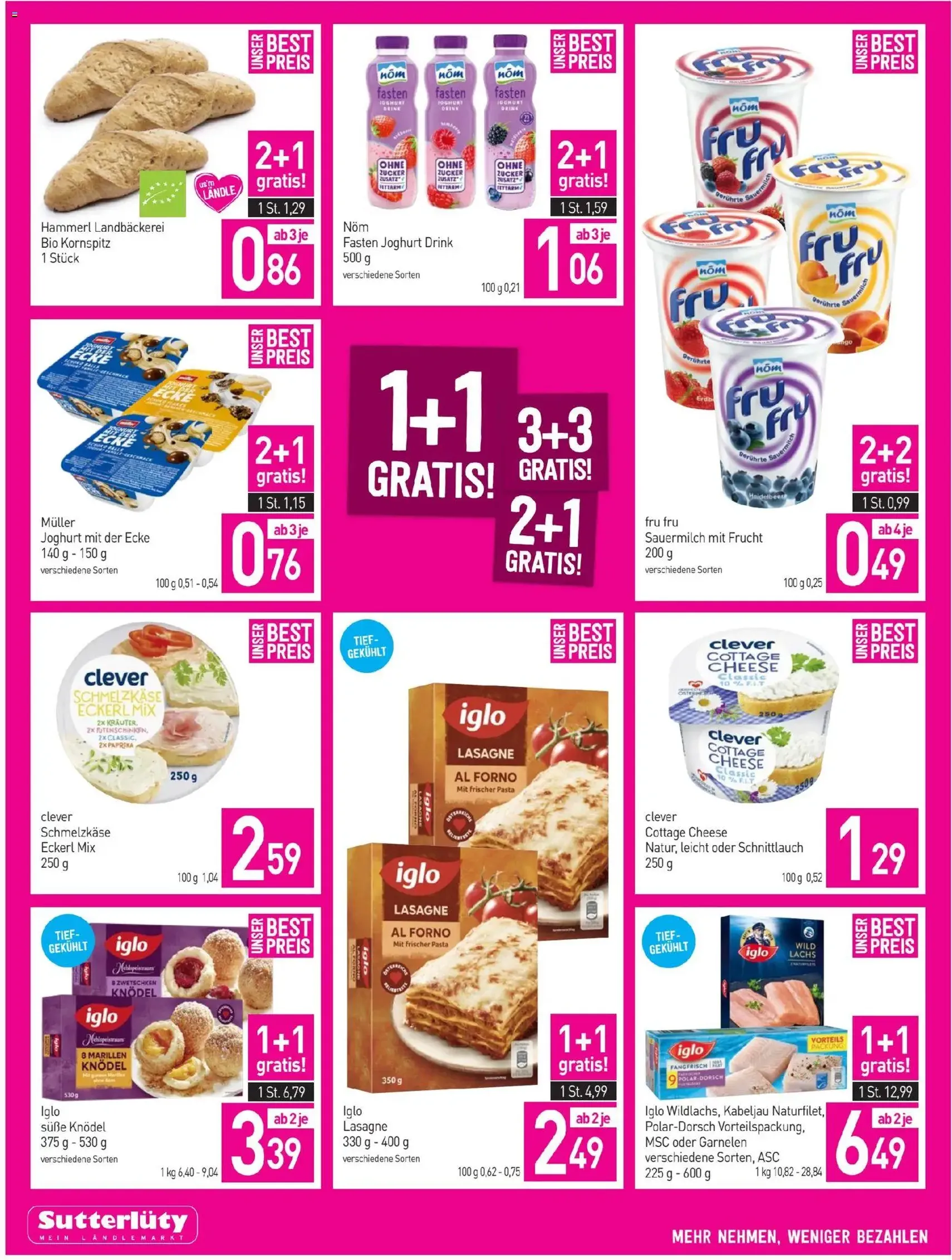 Sutterlüty Flugblatt - Gültiger Prospekt ab 12.02.2026, Seite 4 von insgesamt 24