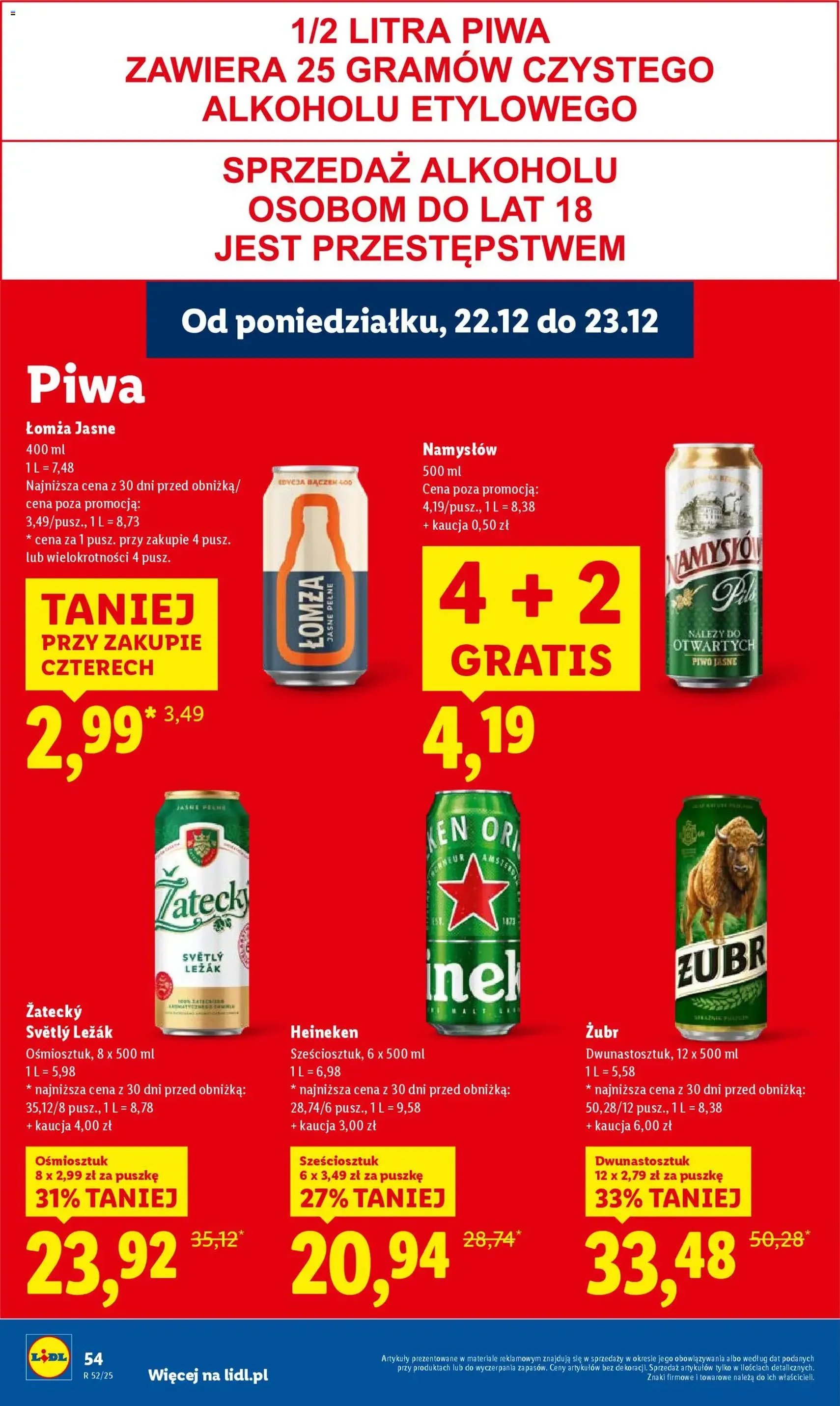 Lidl Gazetka - ważny gazetka od 22.12.2025 strona 56 z 69