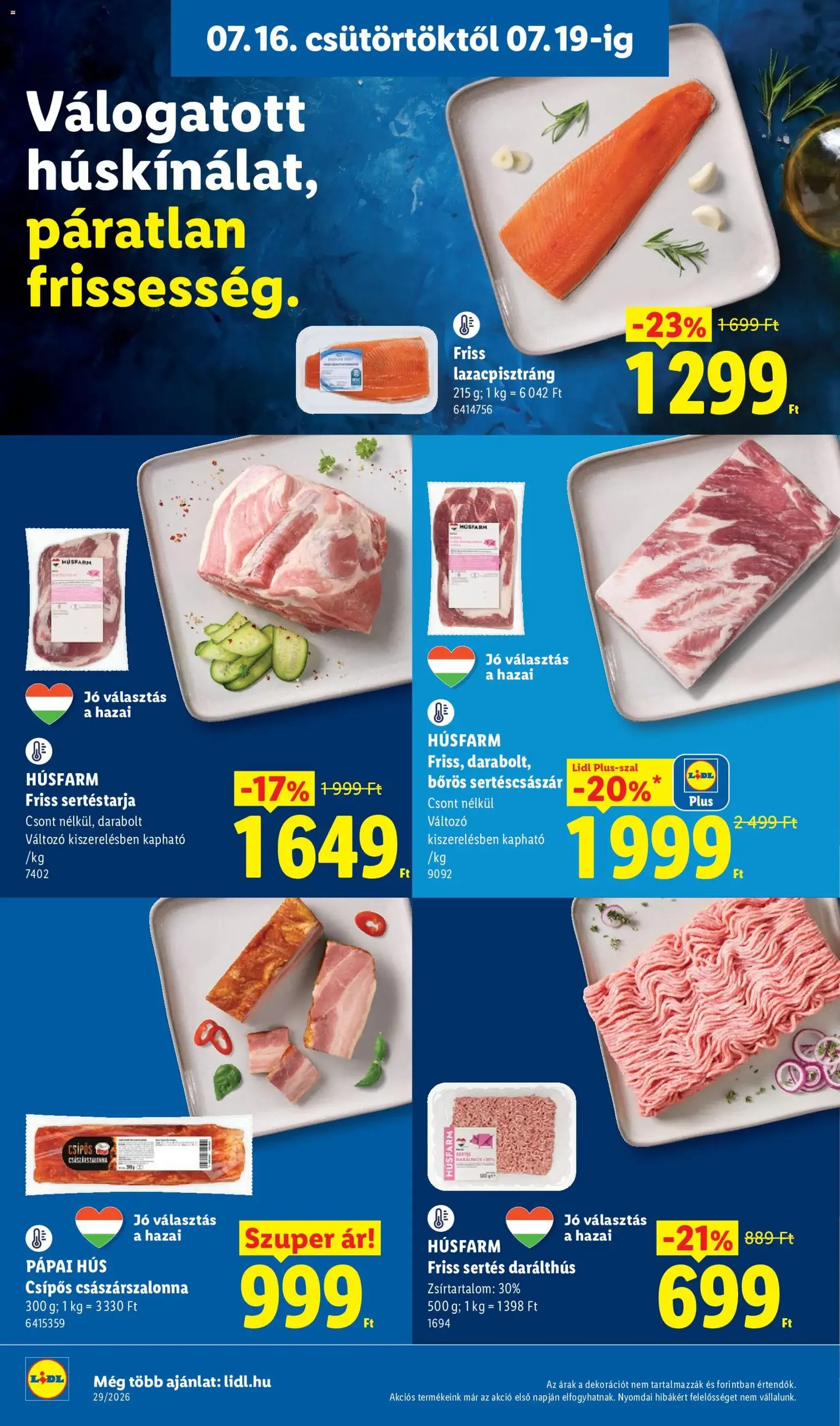 Lidl akciós újság - 2026.07.16. érvényes szórólap 10 oldal 88 oldalból