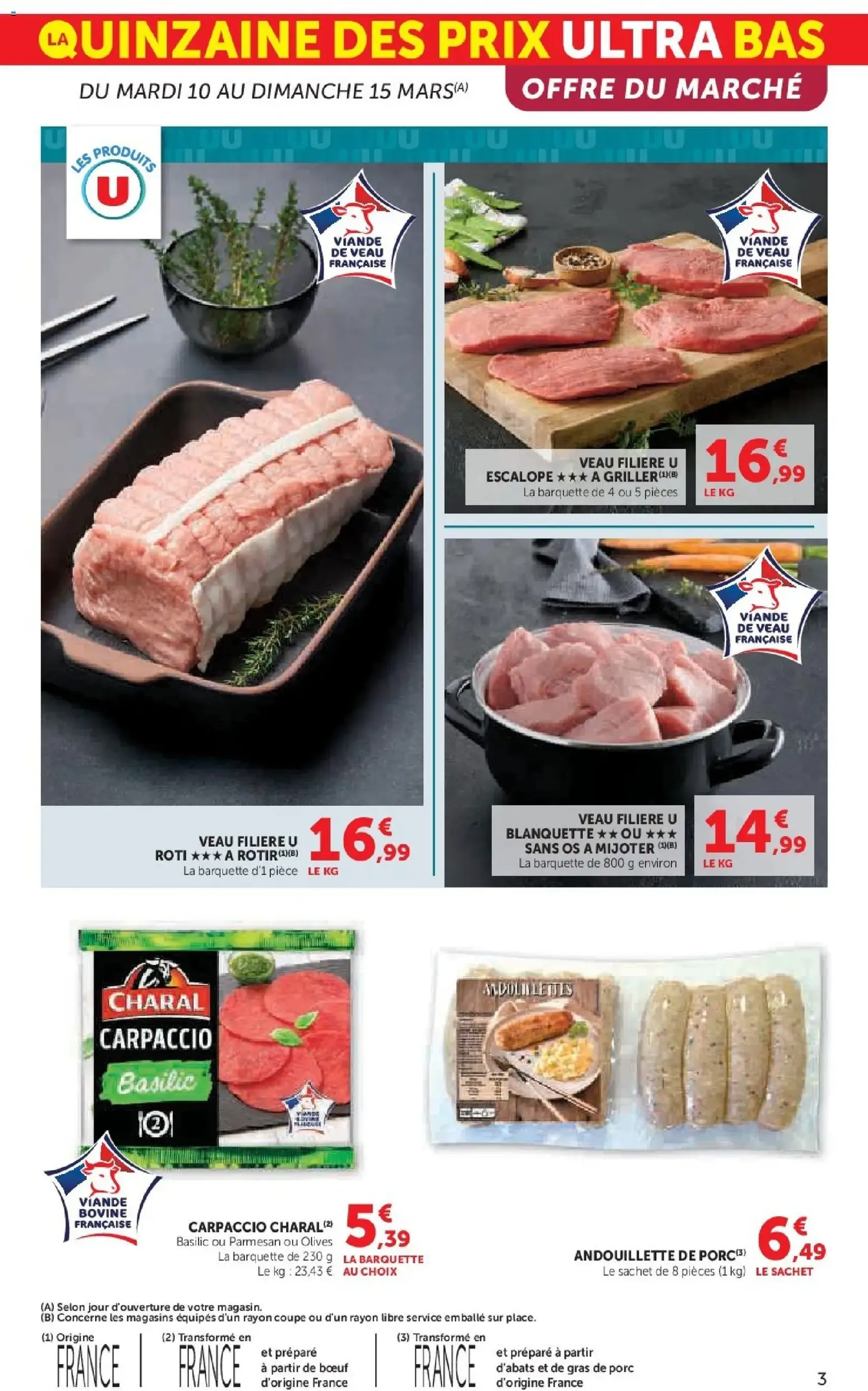 U Express catalogue - brochure valable à partir du 10/03/2026, page 3 sur 18