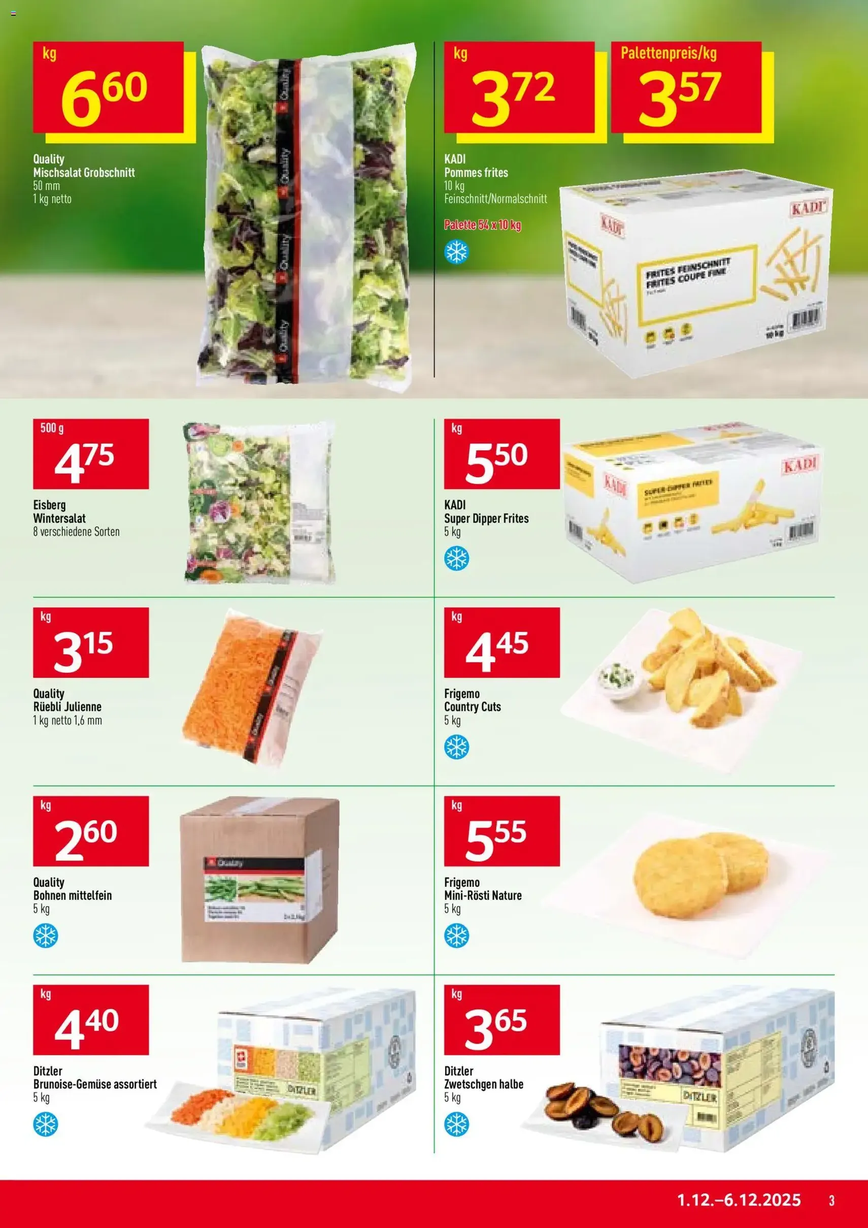 Prodega Aktionen - Gültiger Prospekt ab 01.12.2025, Seite 3 von insgesamt 44