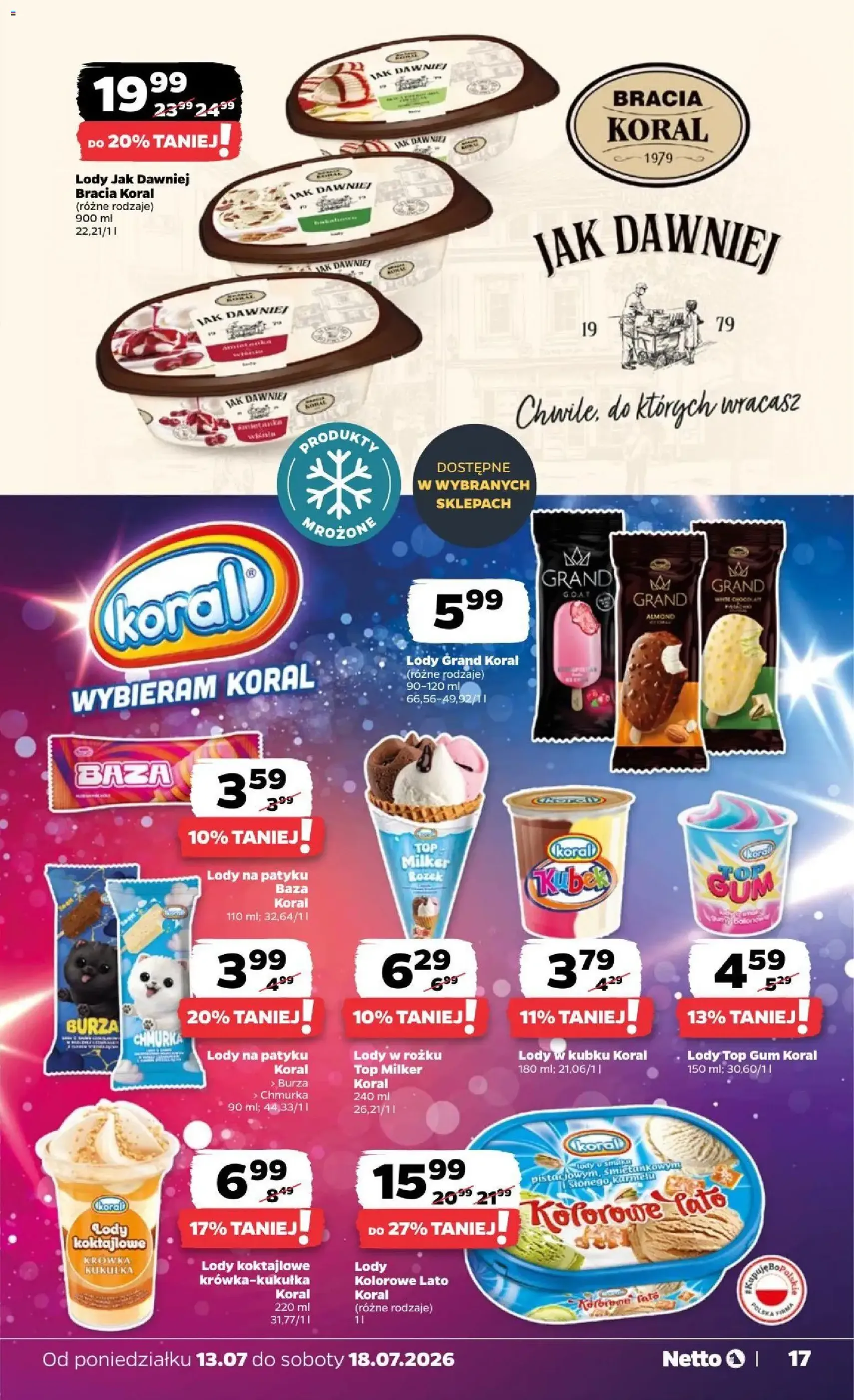 Netto gazetka od poniedziałku - ważny gazetka od 13.07.2026 strona 17 z 34