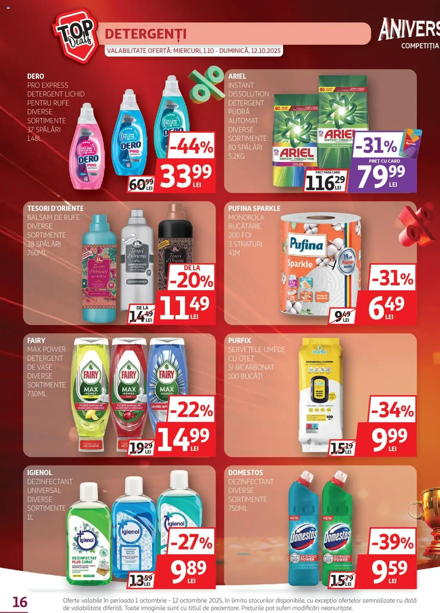 Catalog Auchan - cataloage valabile începând cu 01.10.2025 pagina 16 din 28