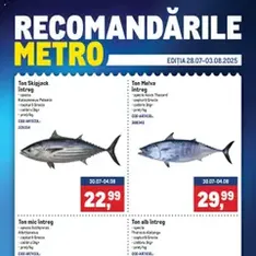 Metro catalog - Recomandările - previzualizare cataloage valabilă începând cu 28.07.2025